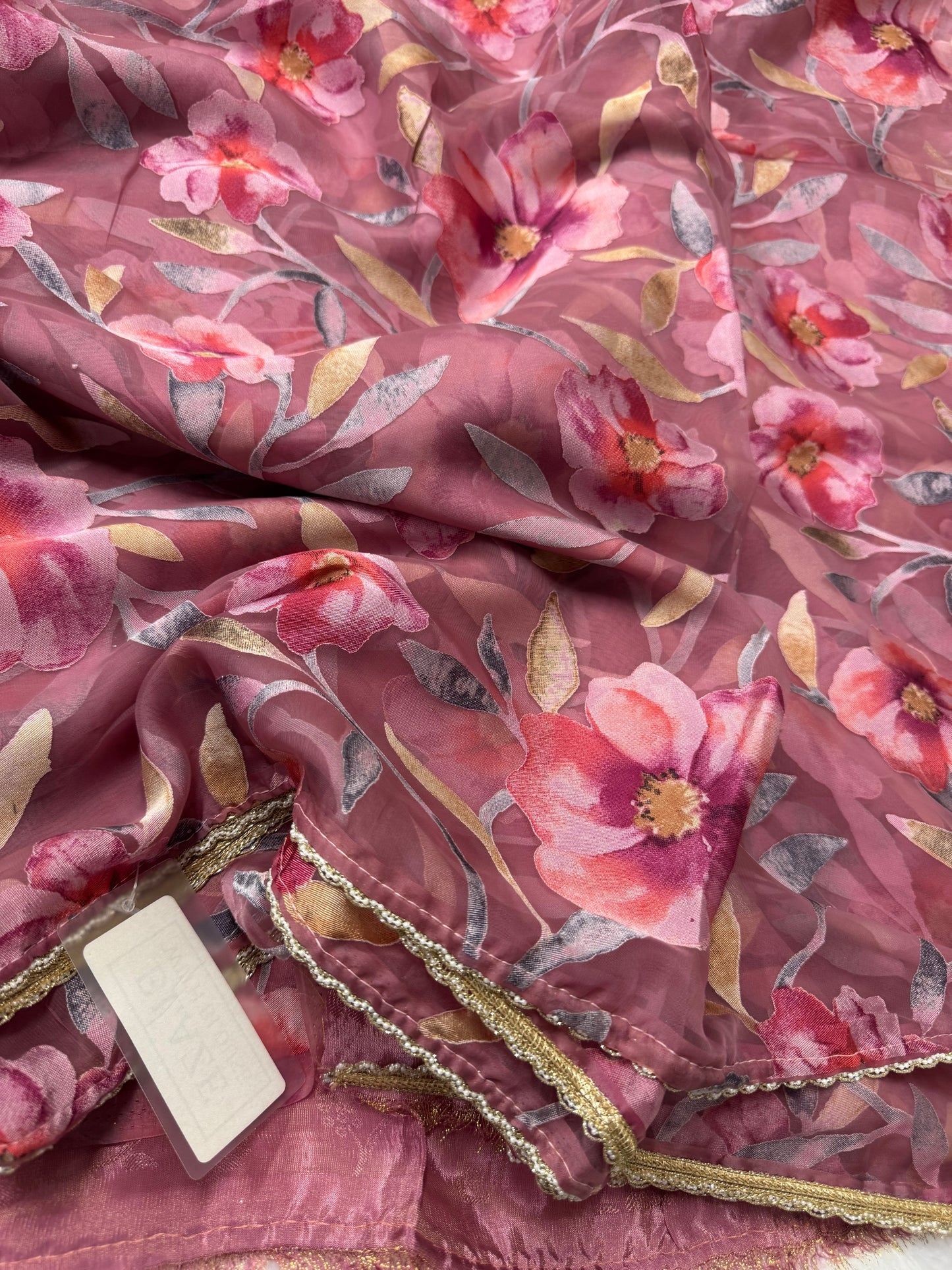 Designer Brasso Saree-SR1030C