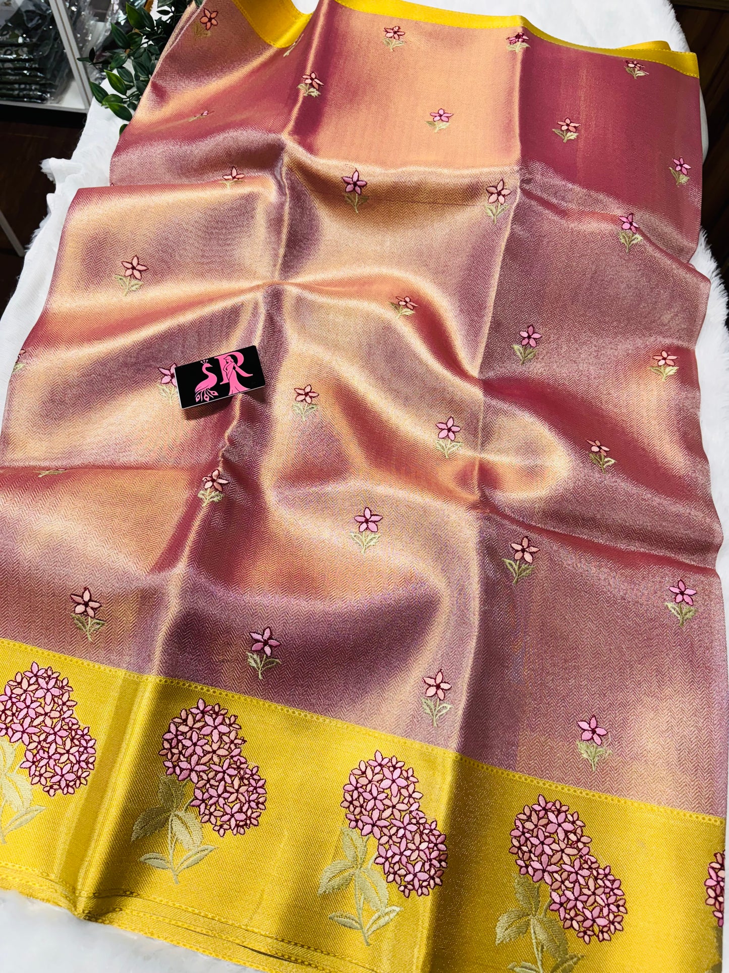 Kanchi tissue embroidery-SR1062A