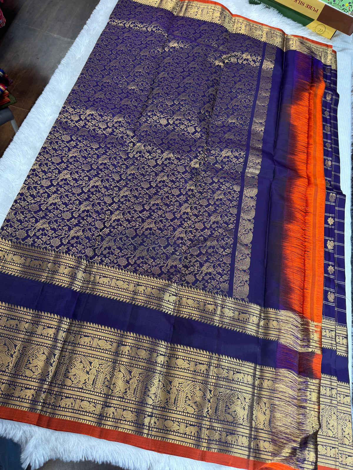 Handloom Kanchipattu saree-SRKP2