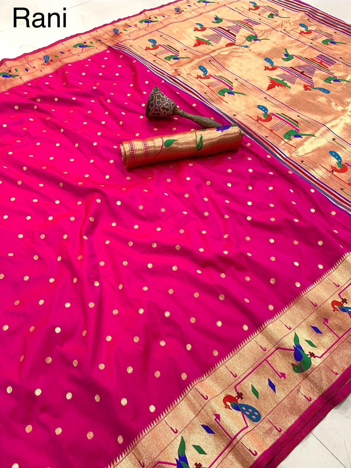 Paithani pattu saree-SRP208
