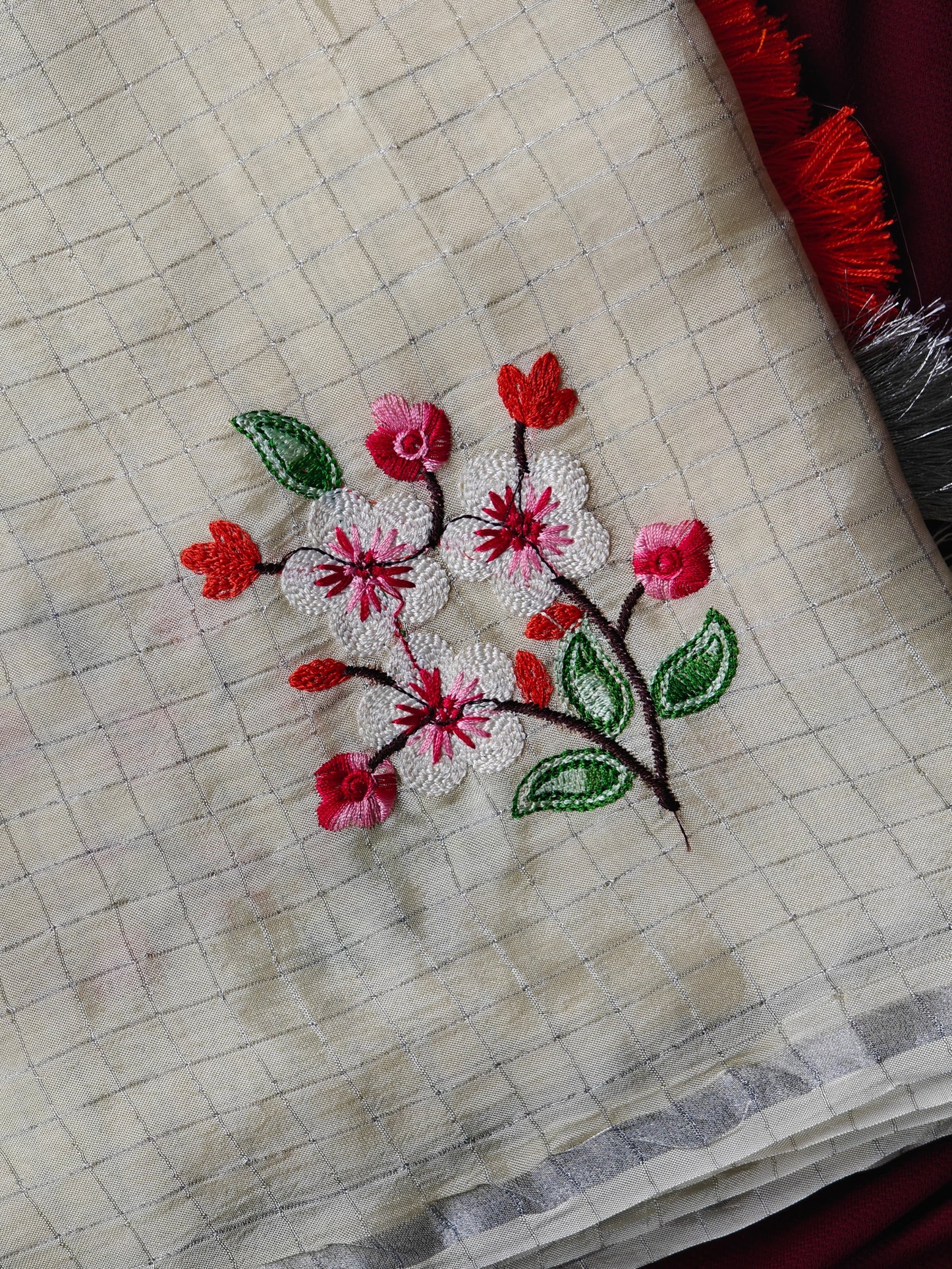 Chinnon fancy saree-SR1091