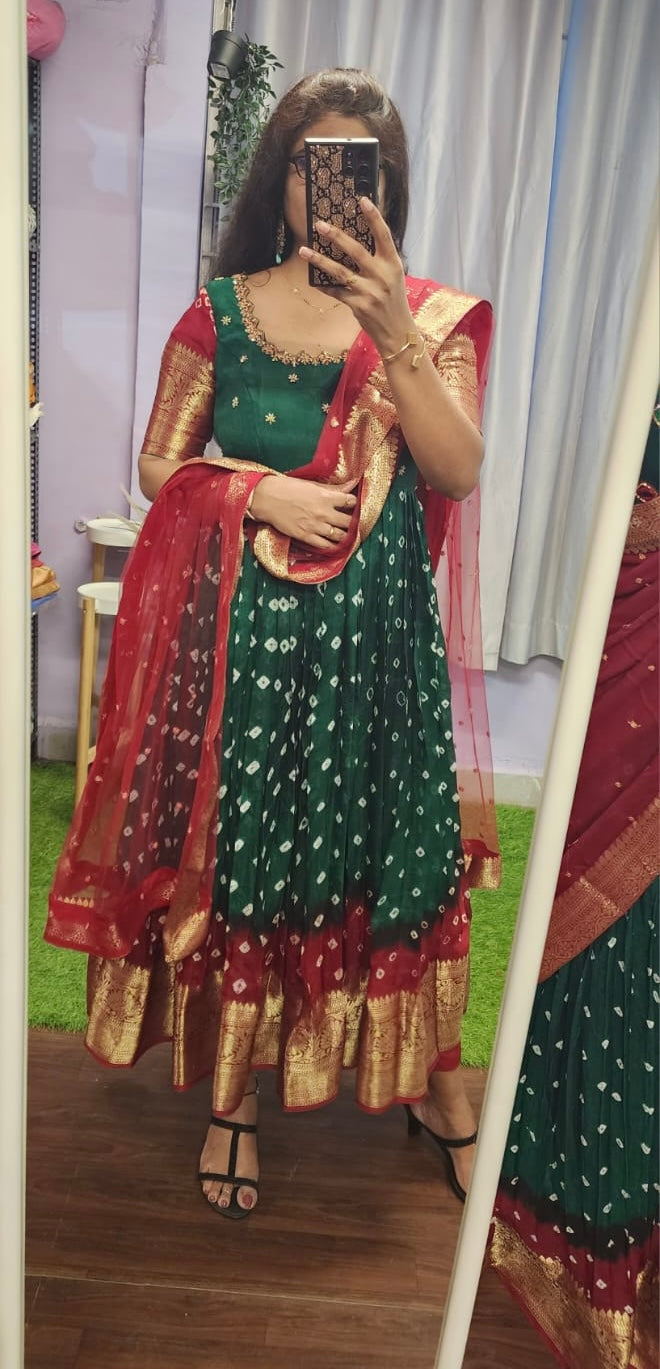 Kanchi Bandhini Anarkali-SRA014