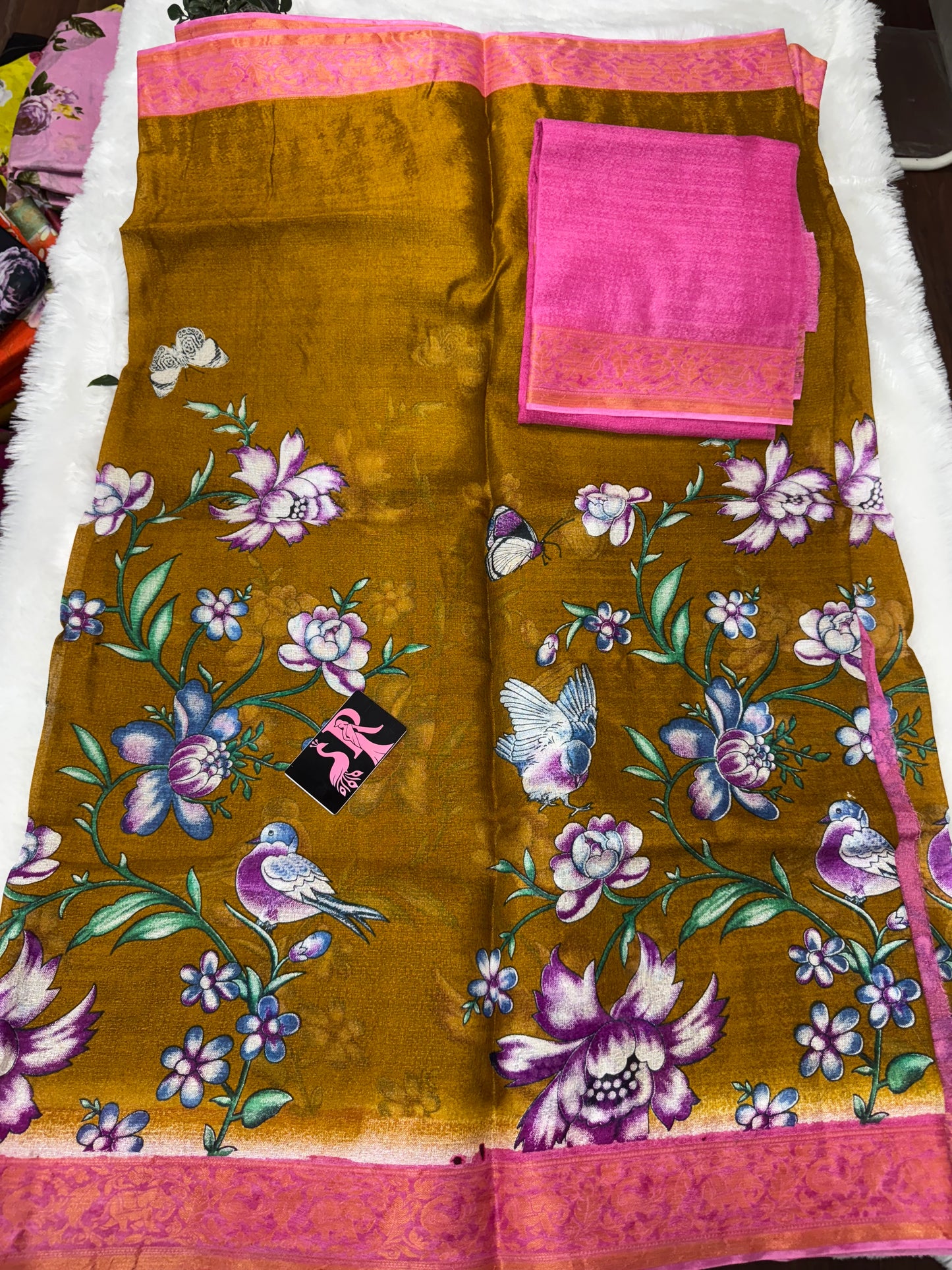 Khaddi Georget block prints-SR1032C