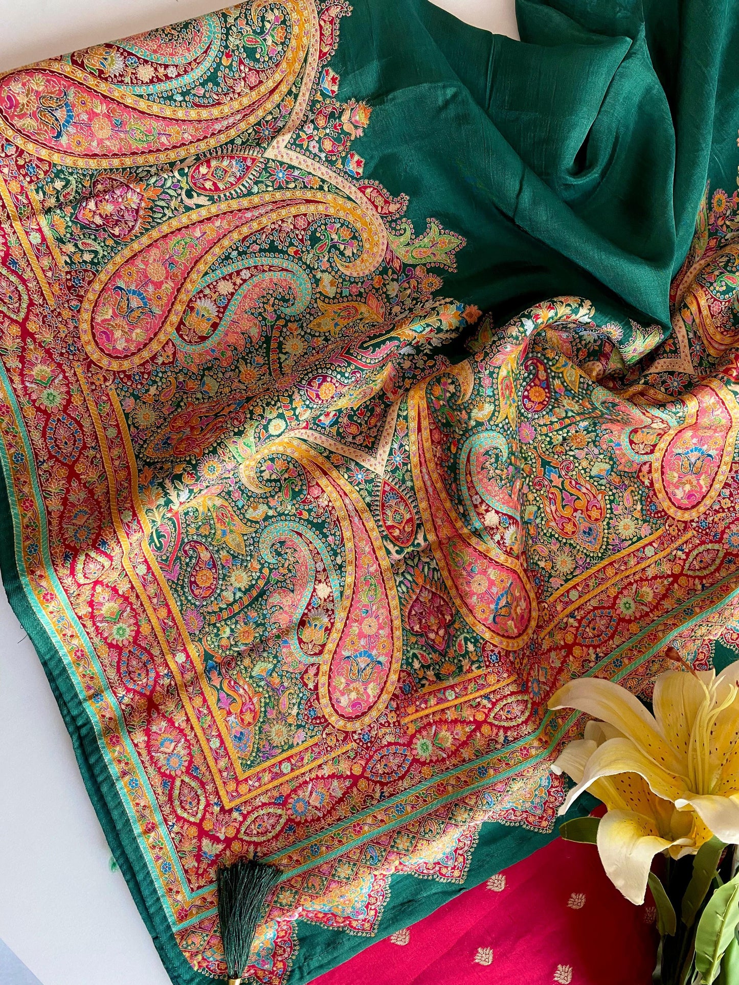 Pashmina saree-SR1071C