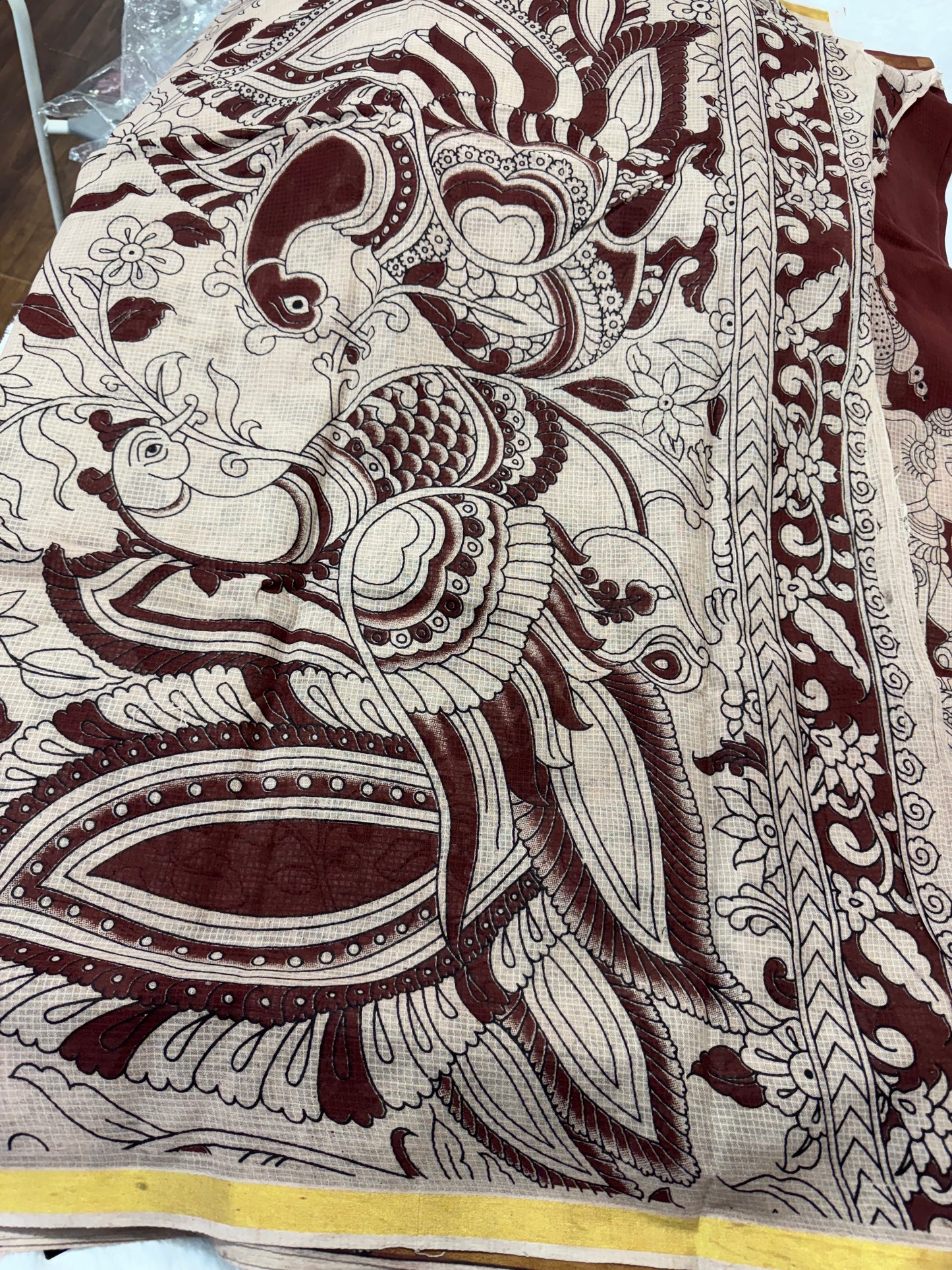 Kota Kalamkari saree-SR1160E