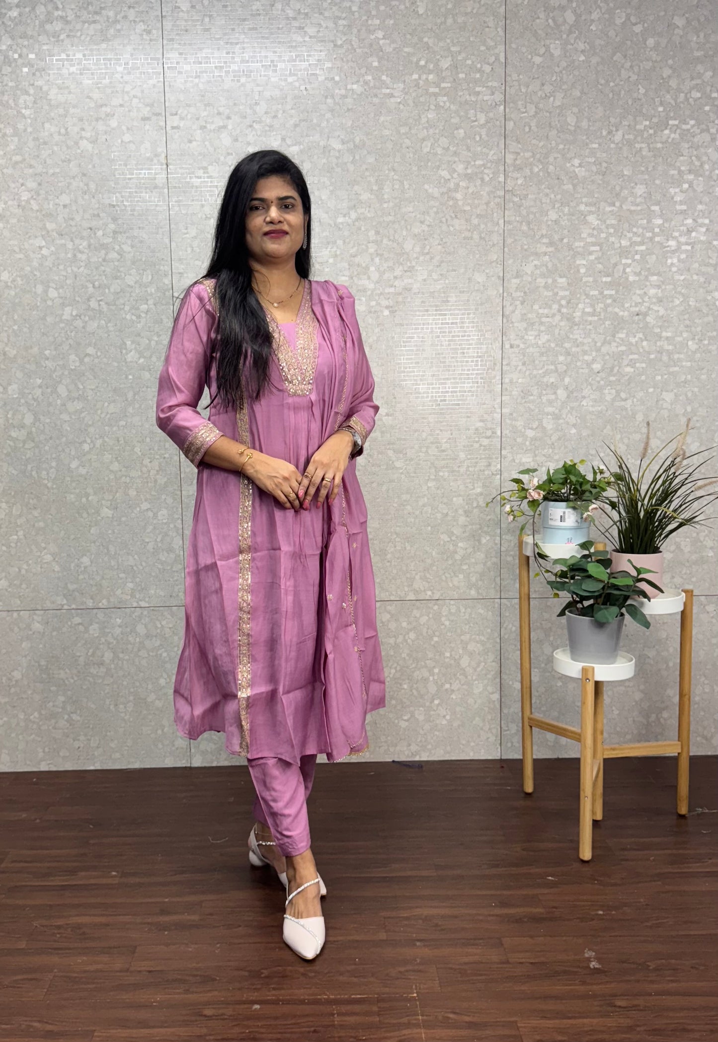 Pure mulchanderi suit-SRM009