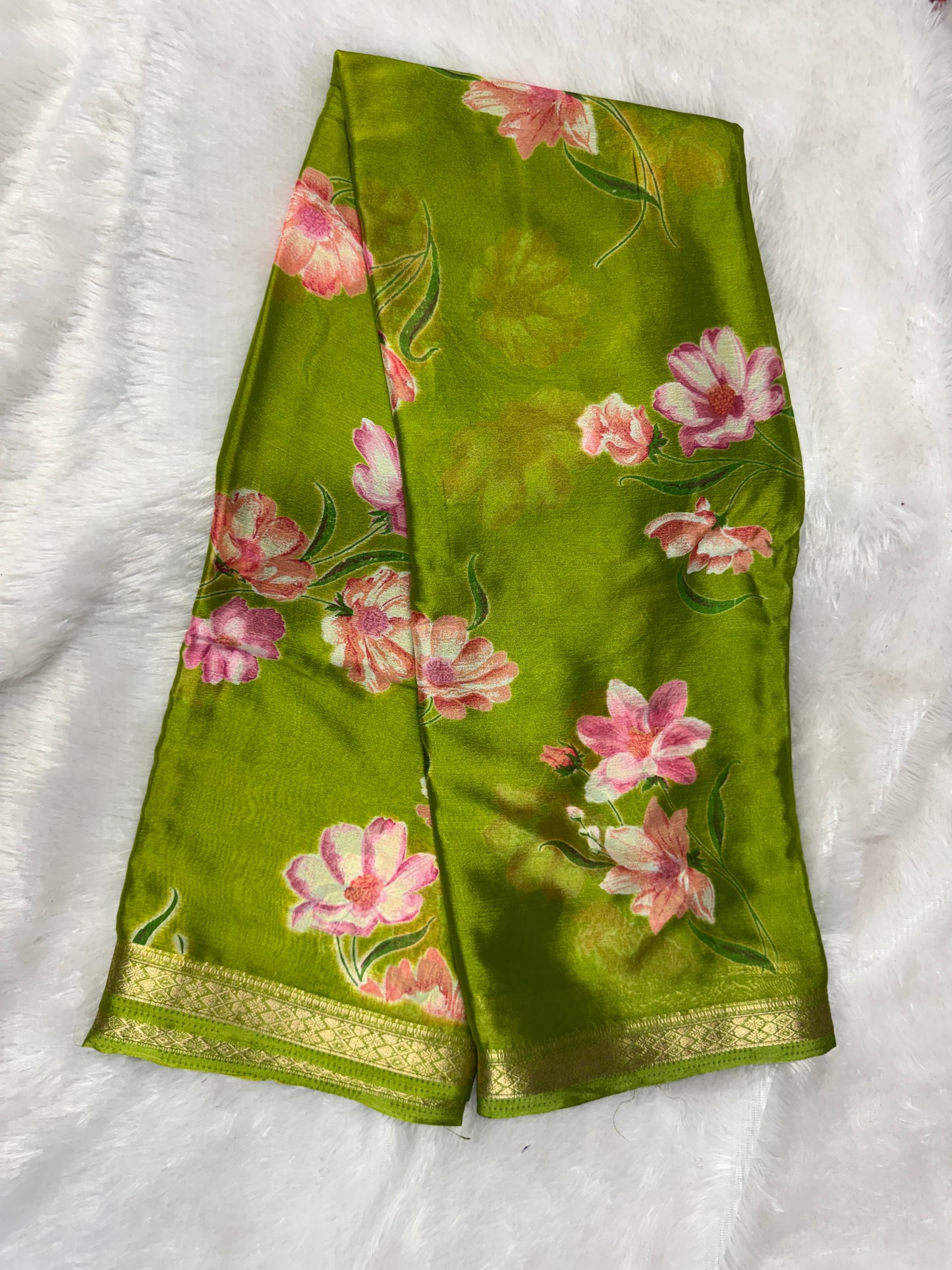 Chinnon digital print saree-SR1210d