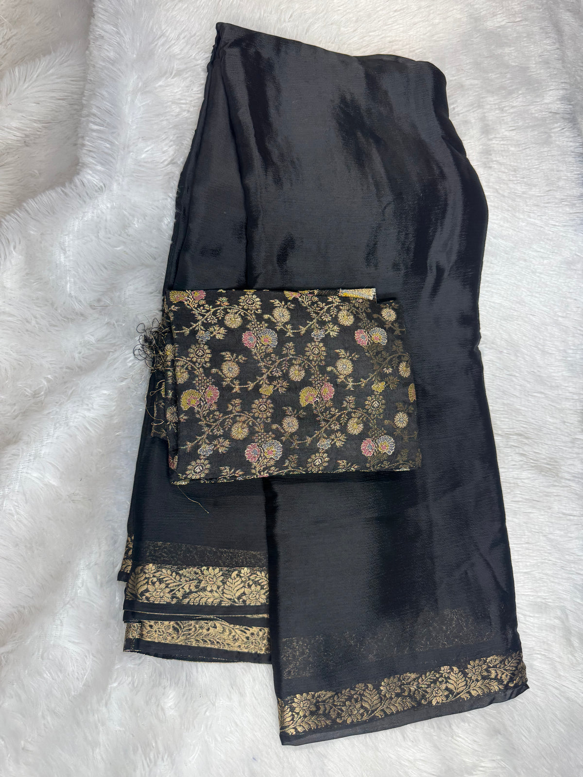 Pure chinnon Meena blouse -SR1306E