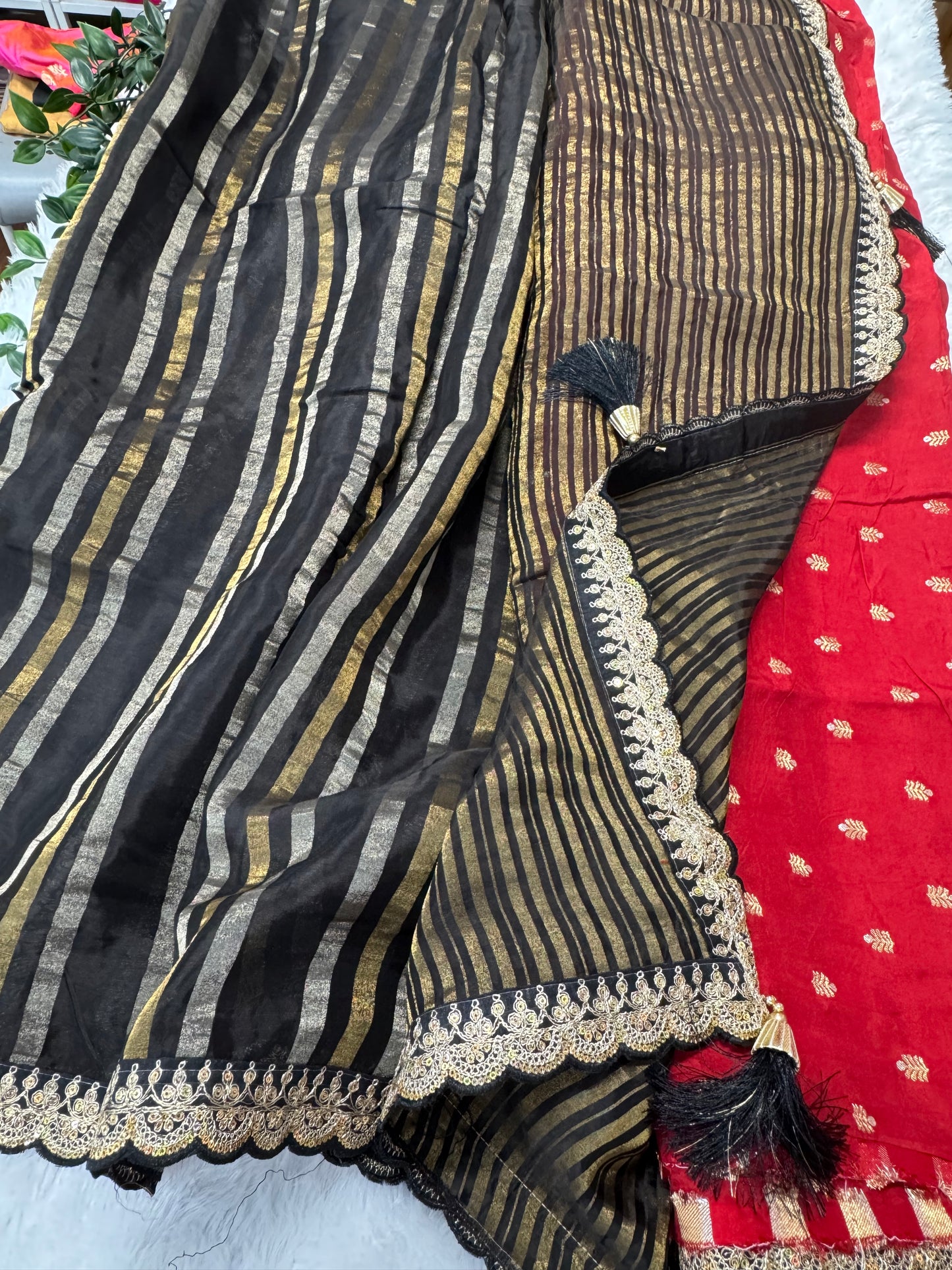 Kora tissue saree-SR1111E