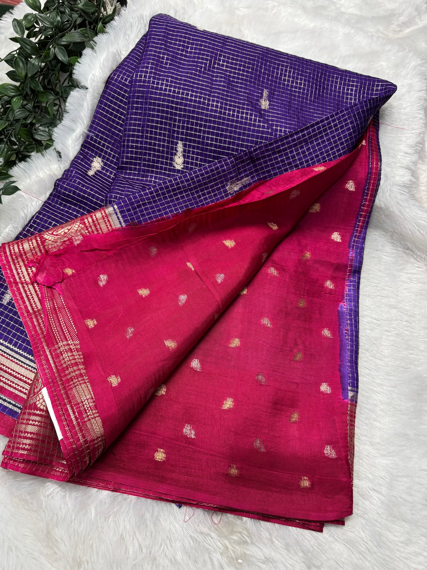 Vintage checks Mysore Georget-SR1174H