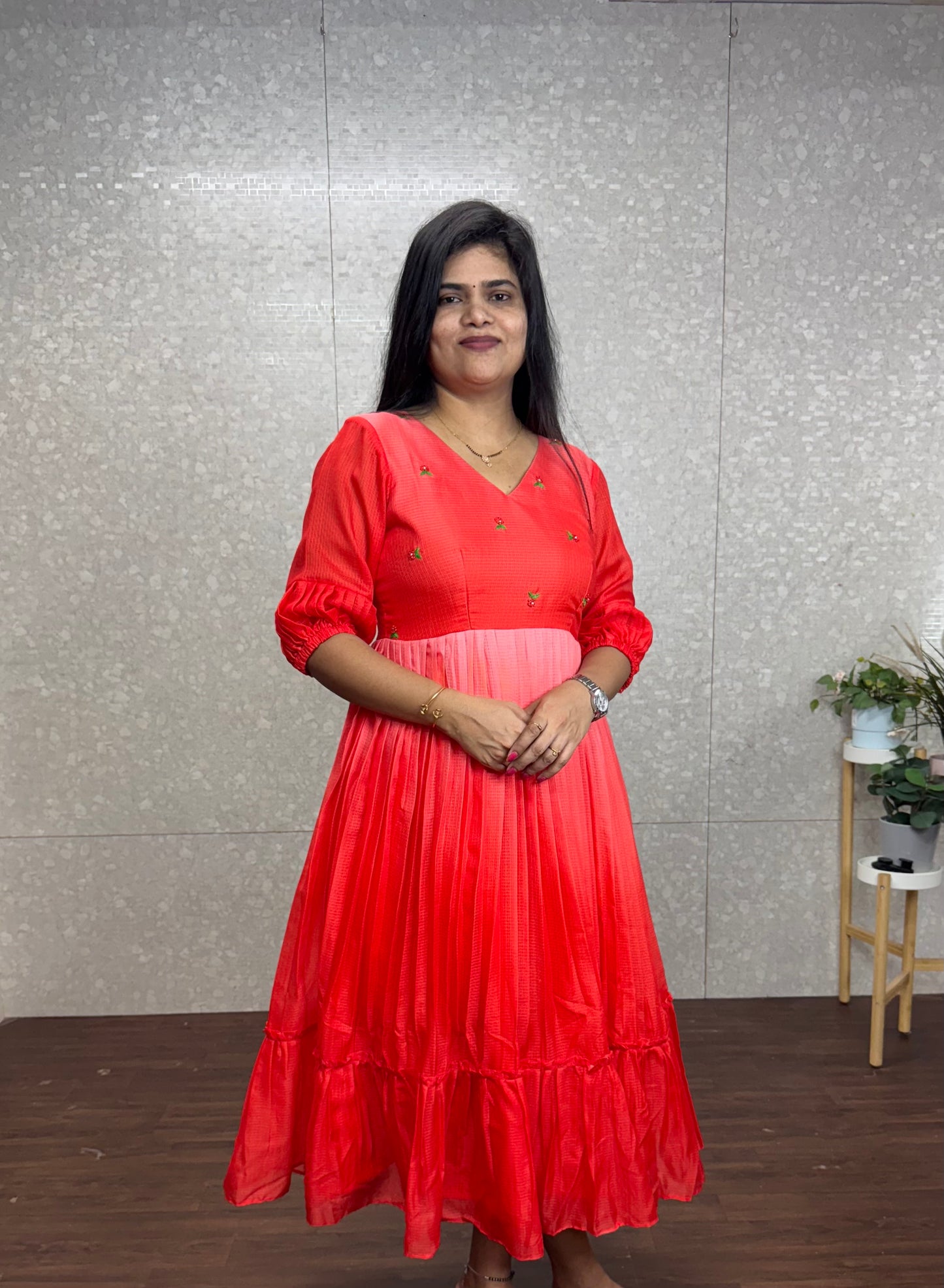 Kota ombré frocks-SRF1011D