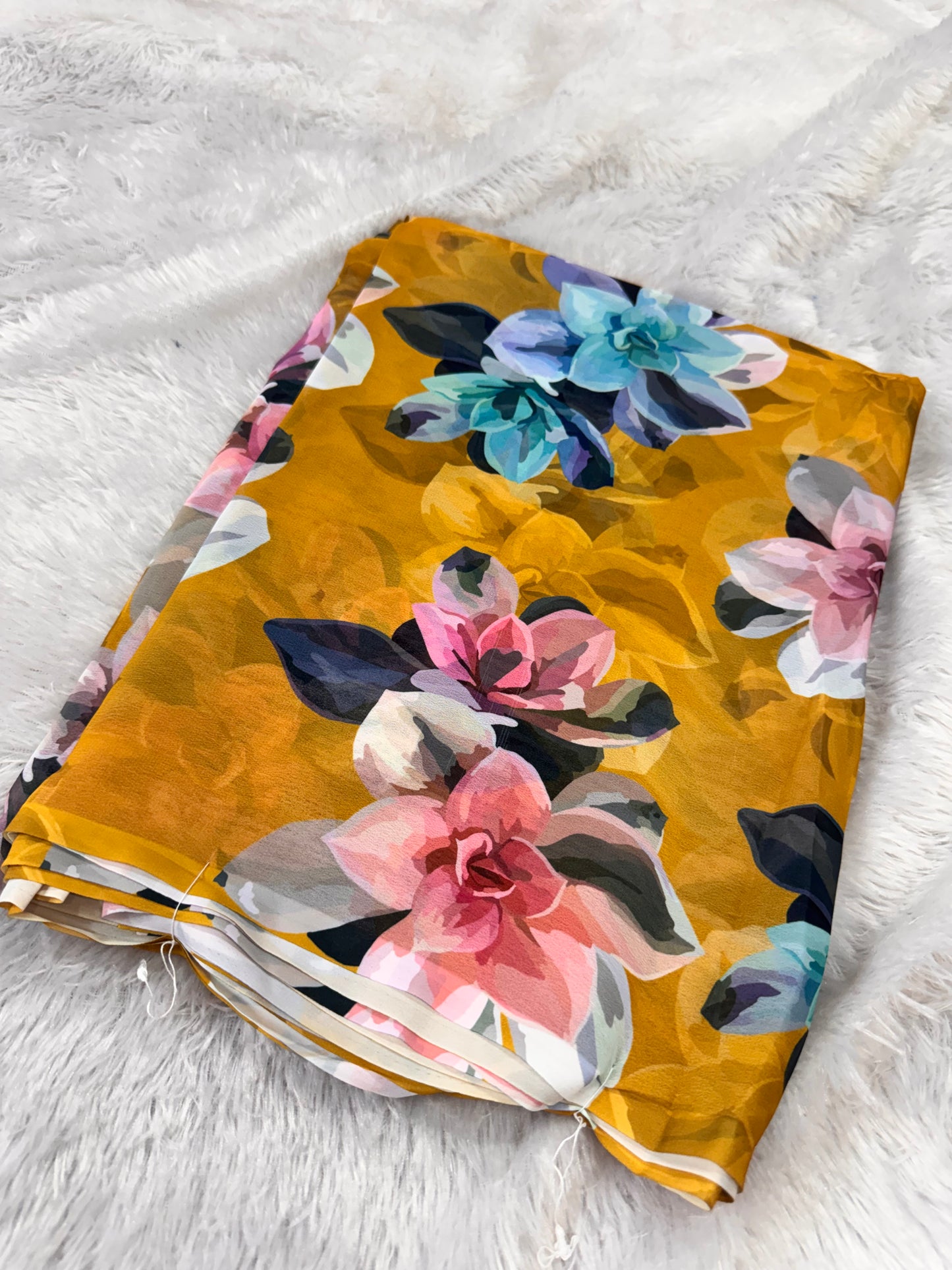 Georget digital print sarees-SR1272K