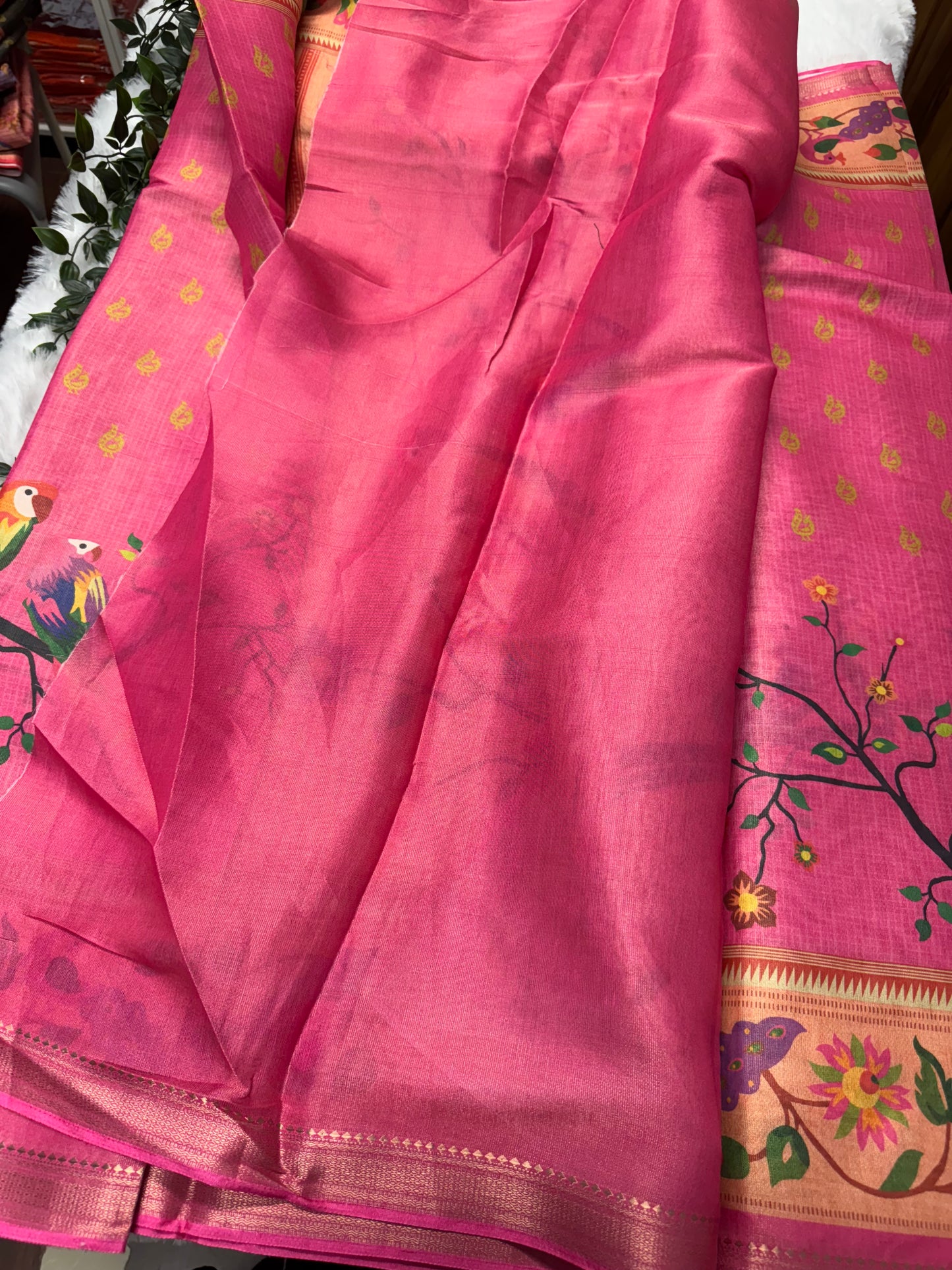 Banarasi tissue paithani-SRS017C