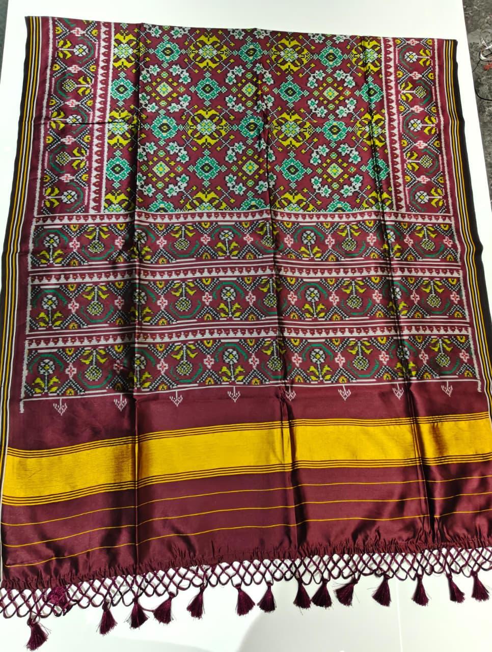 Spun silk Patola-SR1183F