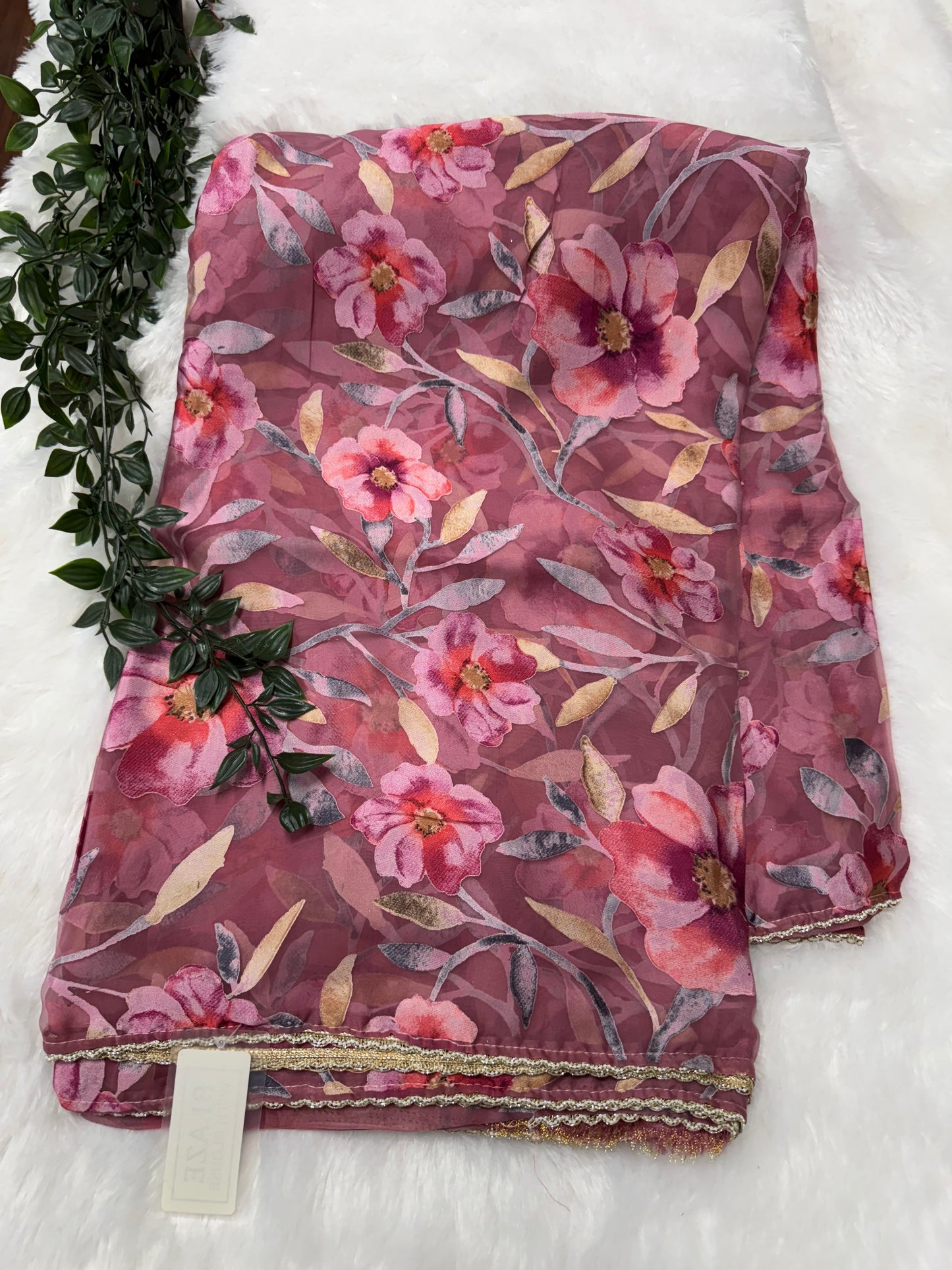 Designer Brasso Saree-SR1030C