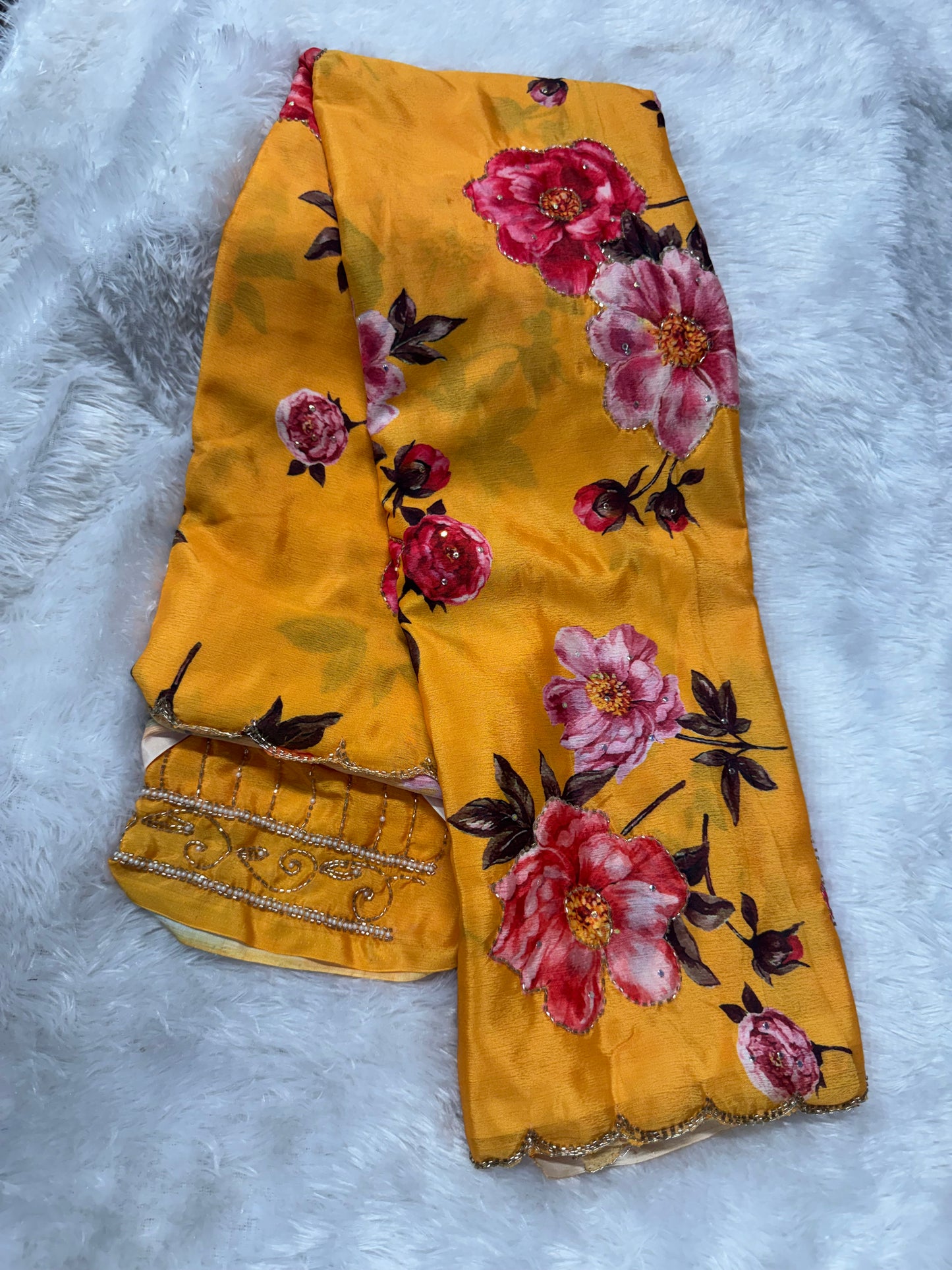 Chinnon digital print highlights -SR1253B