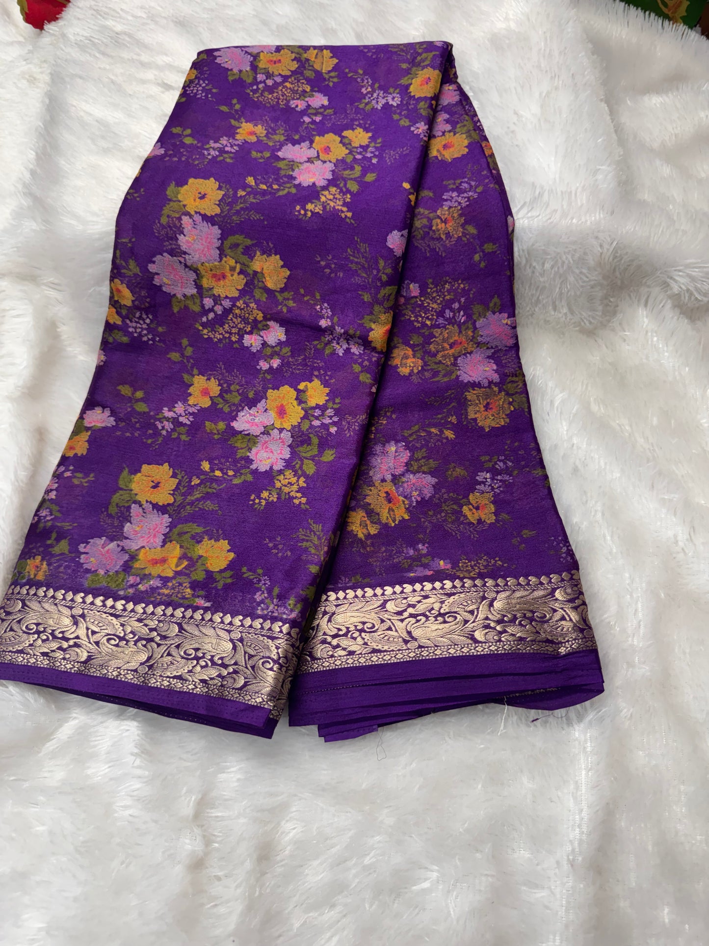 Chinnon floral saree -SR1229L