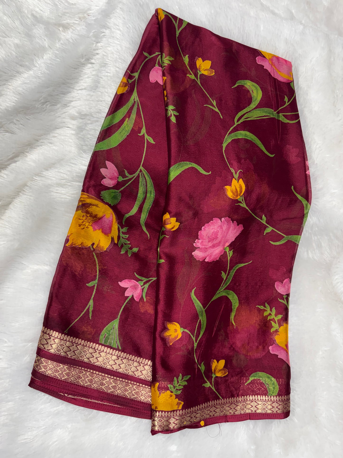 Chinnon digital print saree-SR1210K