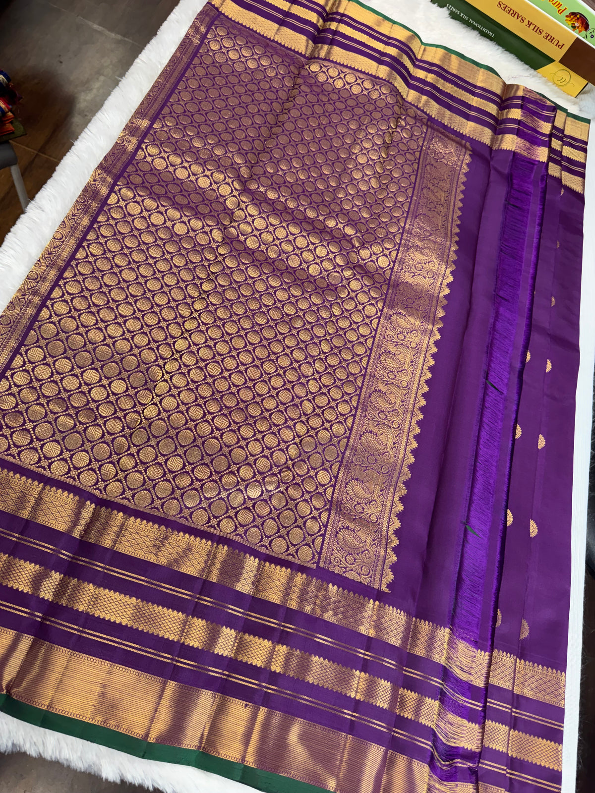 Handloom Kanchipattu saree-SRKP3