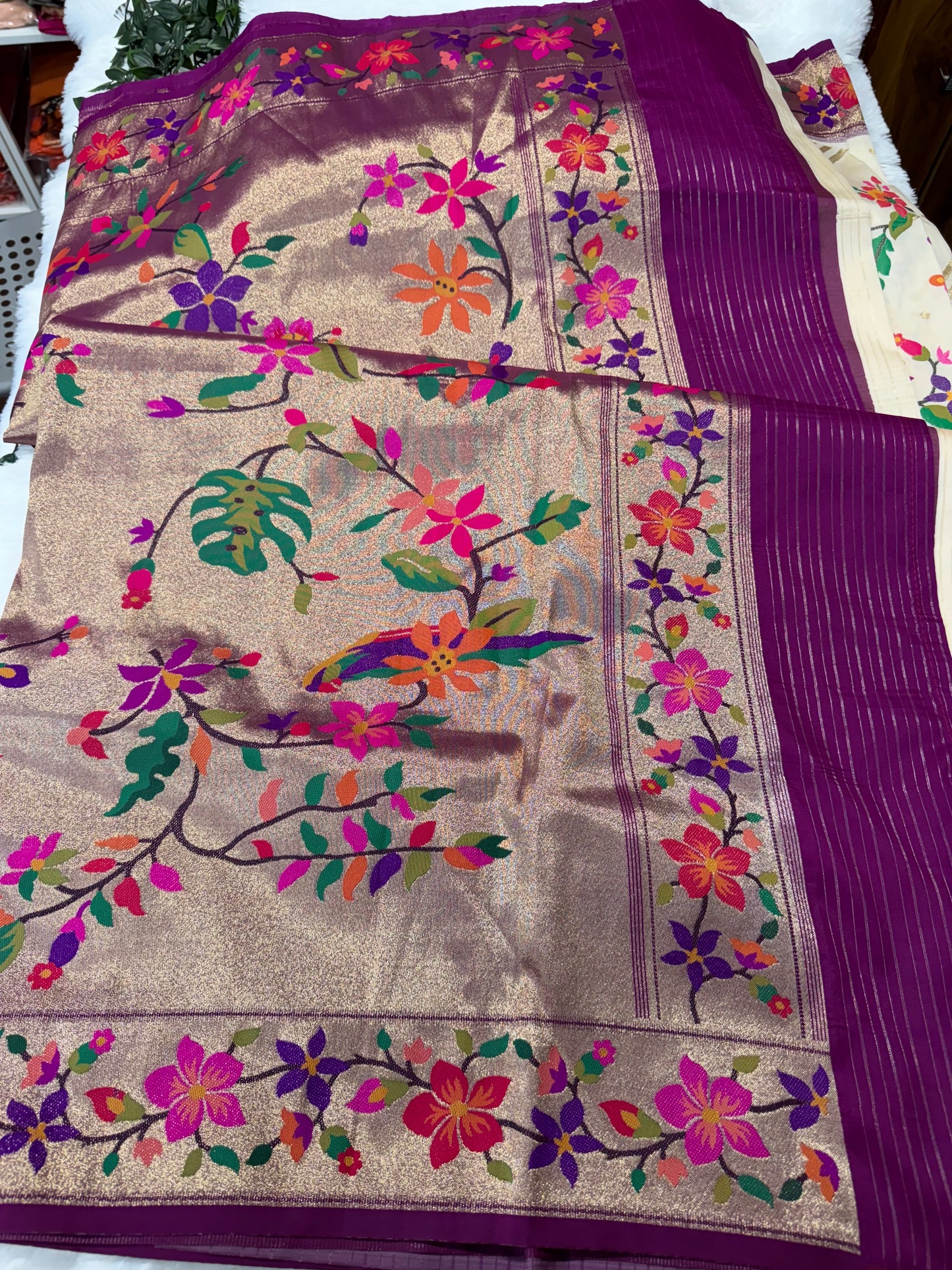 Paithani pattu saree-SRS005