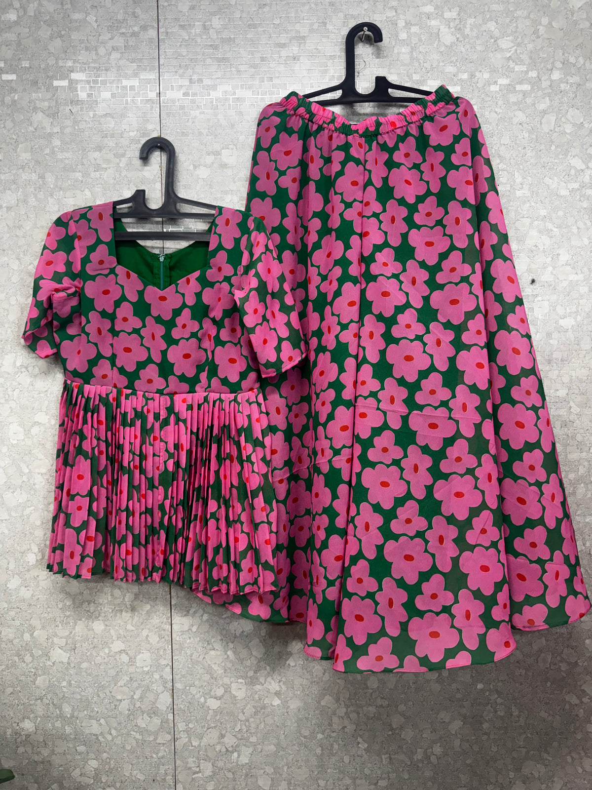 Georget peplum set-SRP002J