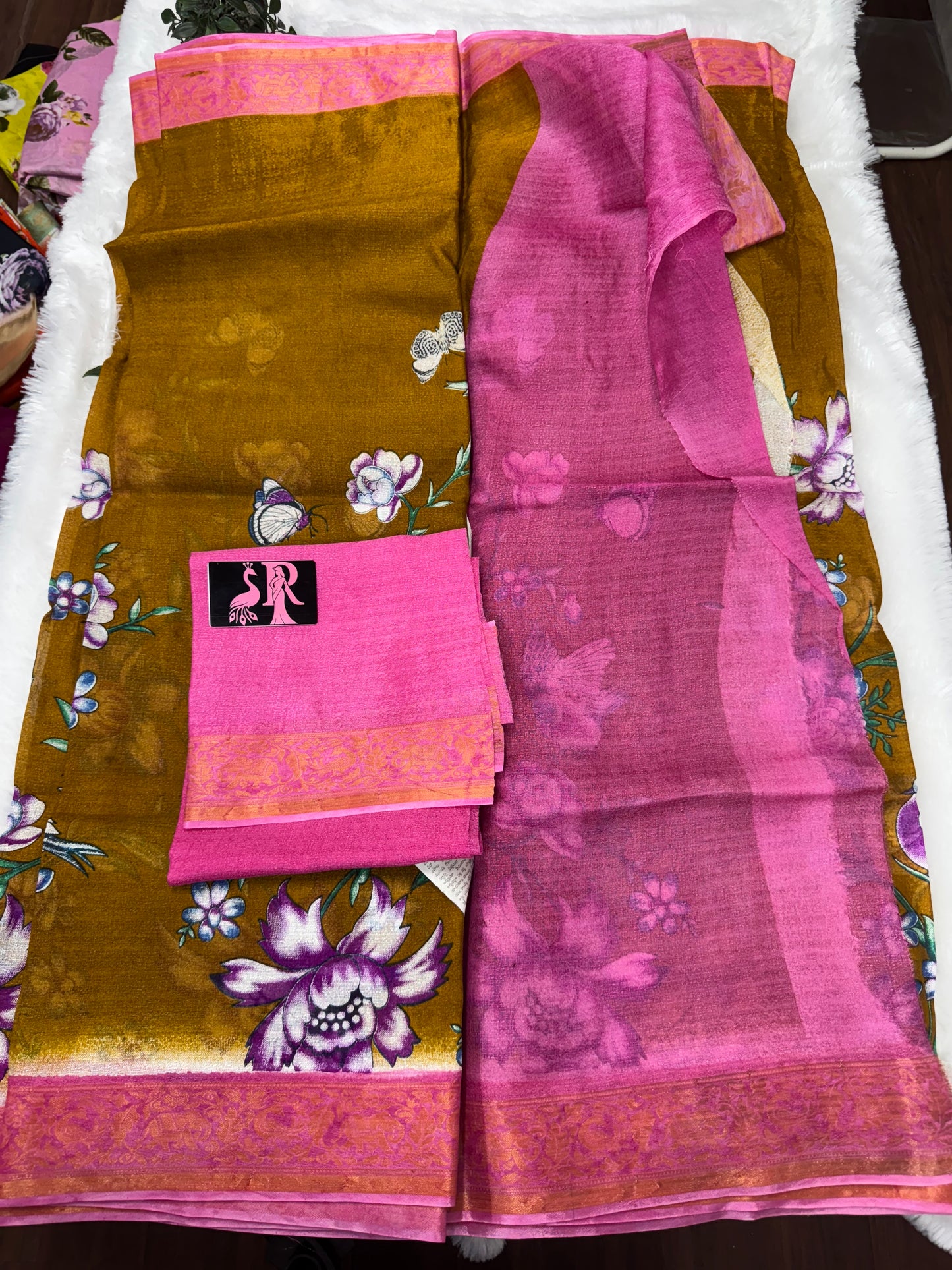Khaddi Georget block prints-SR1032C
