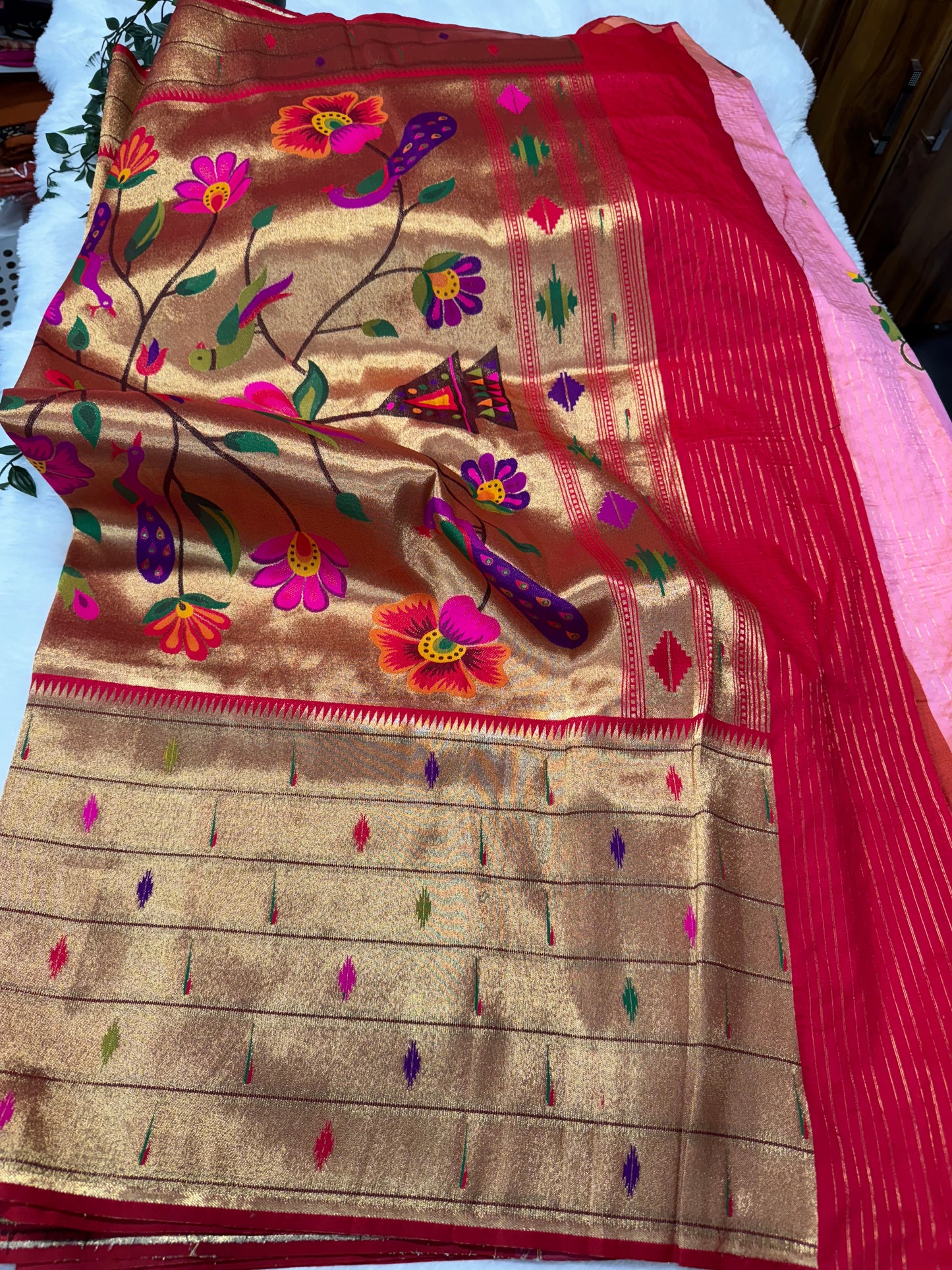 Paithani pattu saree-SRS004