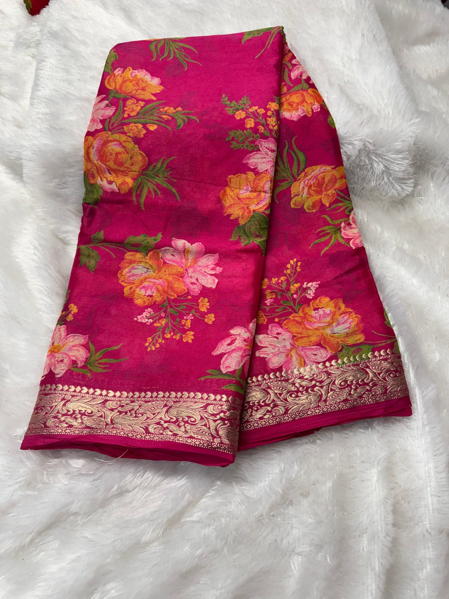 Chinnon floral saree-SR1229X