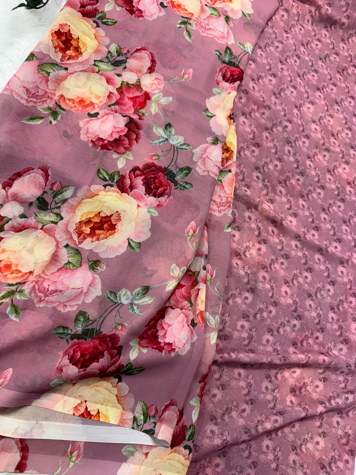 Georget flora saree-SR1099L