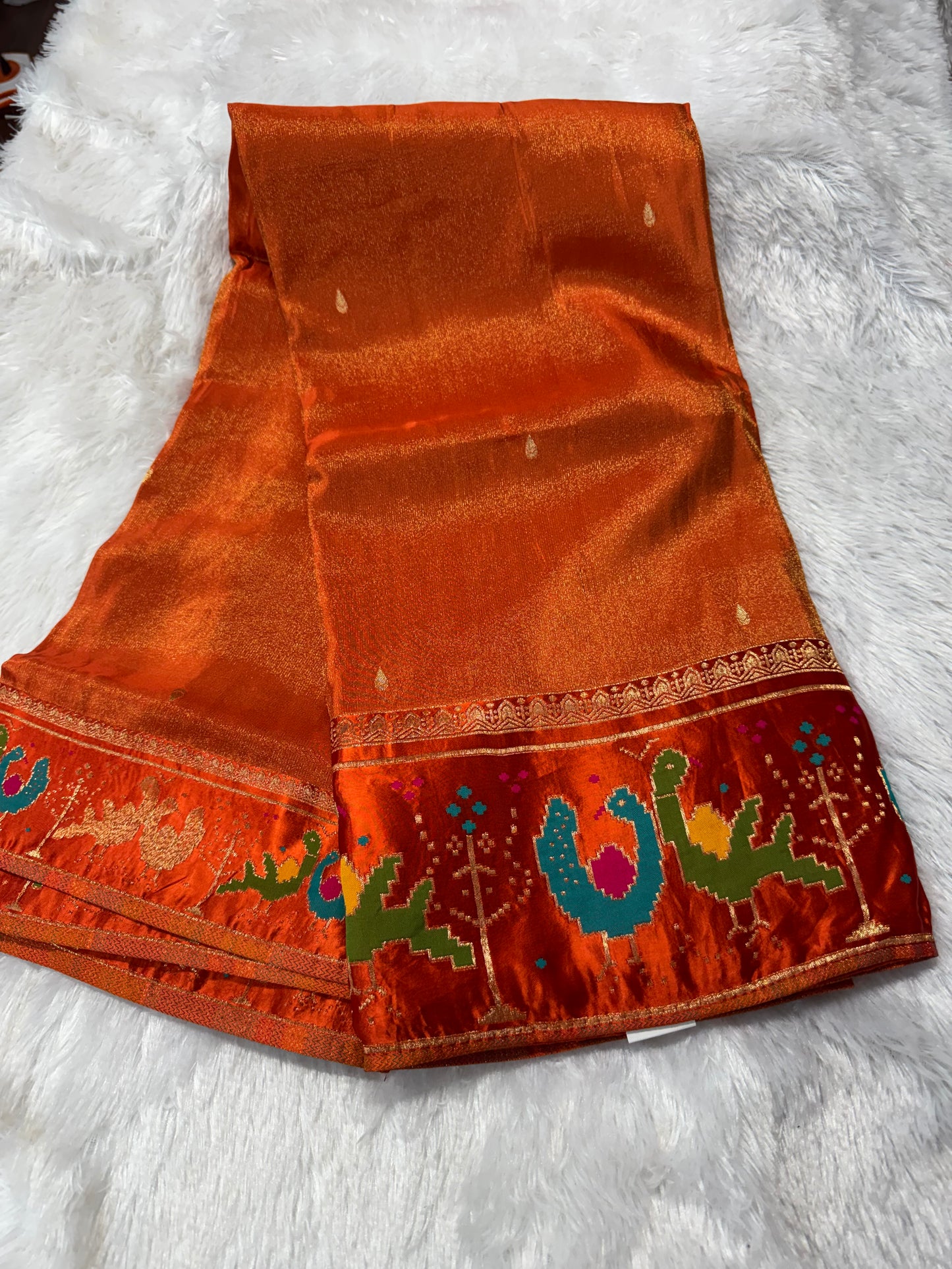 Banarasi tissue Georget sarees-SR1244F