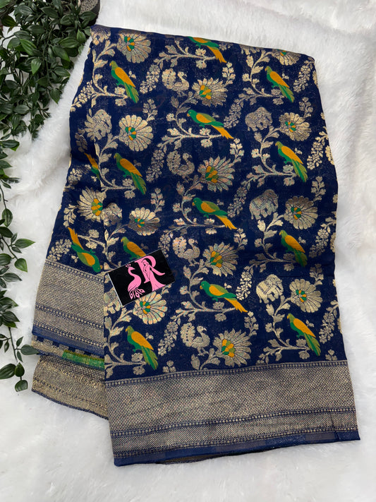 Banaras Khaddi Georget-SR1077A
