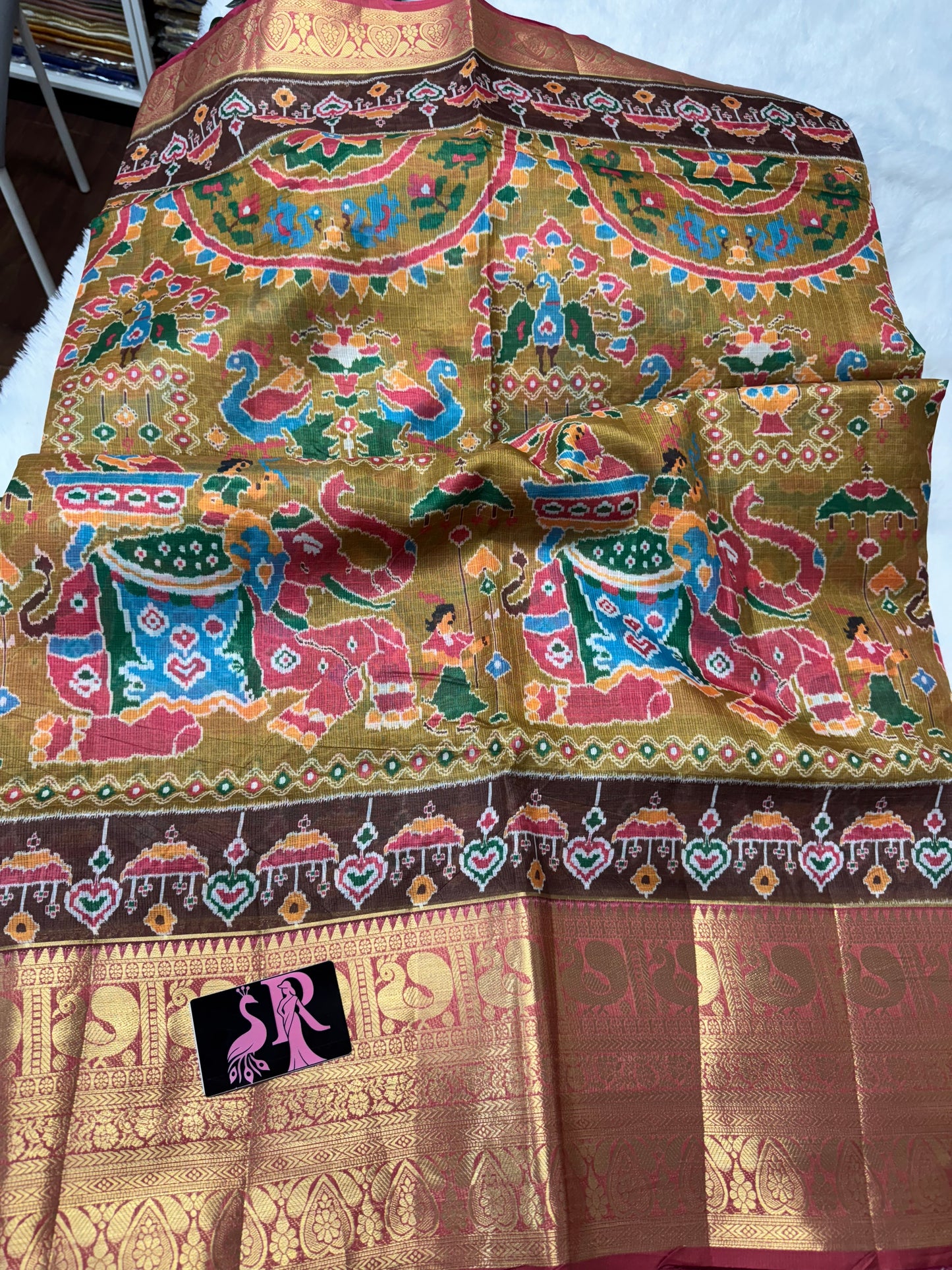 Kanchi Kota Patola saree-SR1113G