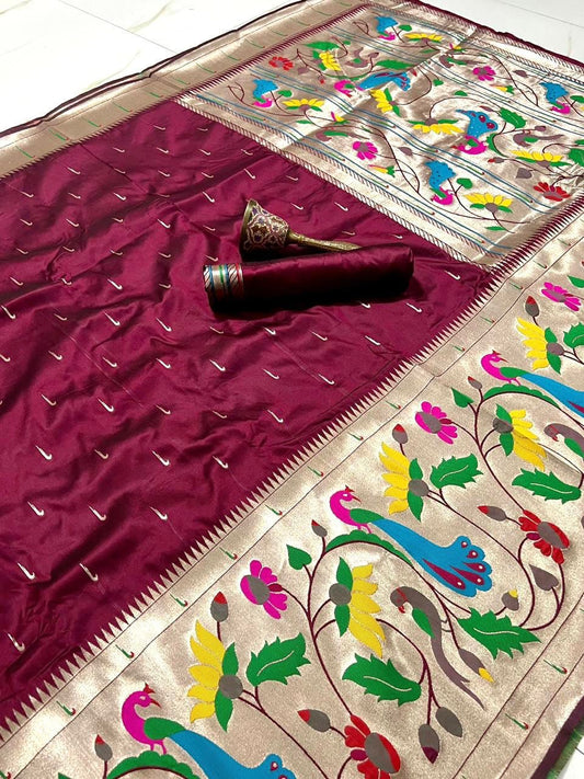 Paithani pattu saree-SRP009