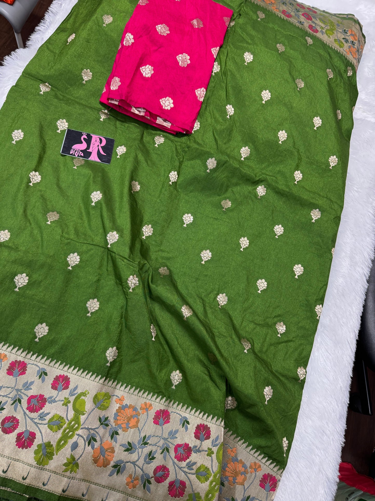 Munga silk Paithani-SR1066C