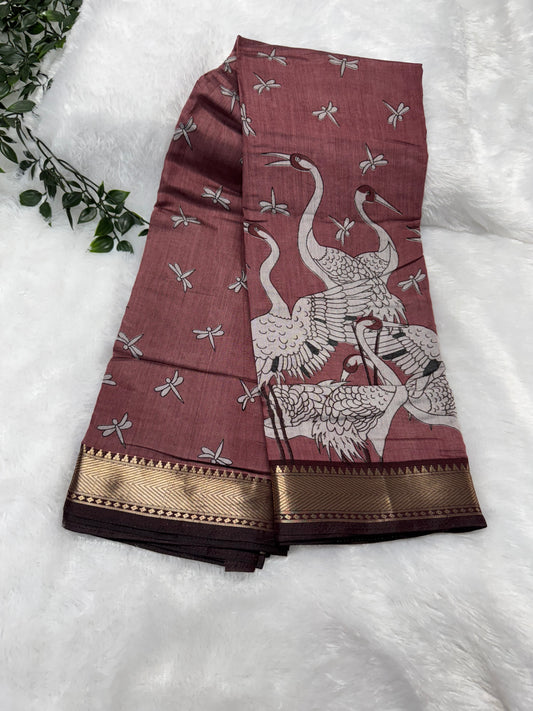 Chanderi saree-SR1017C