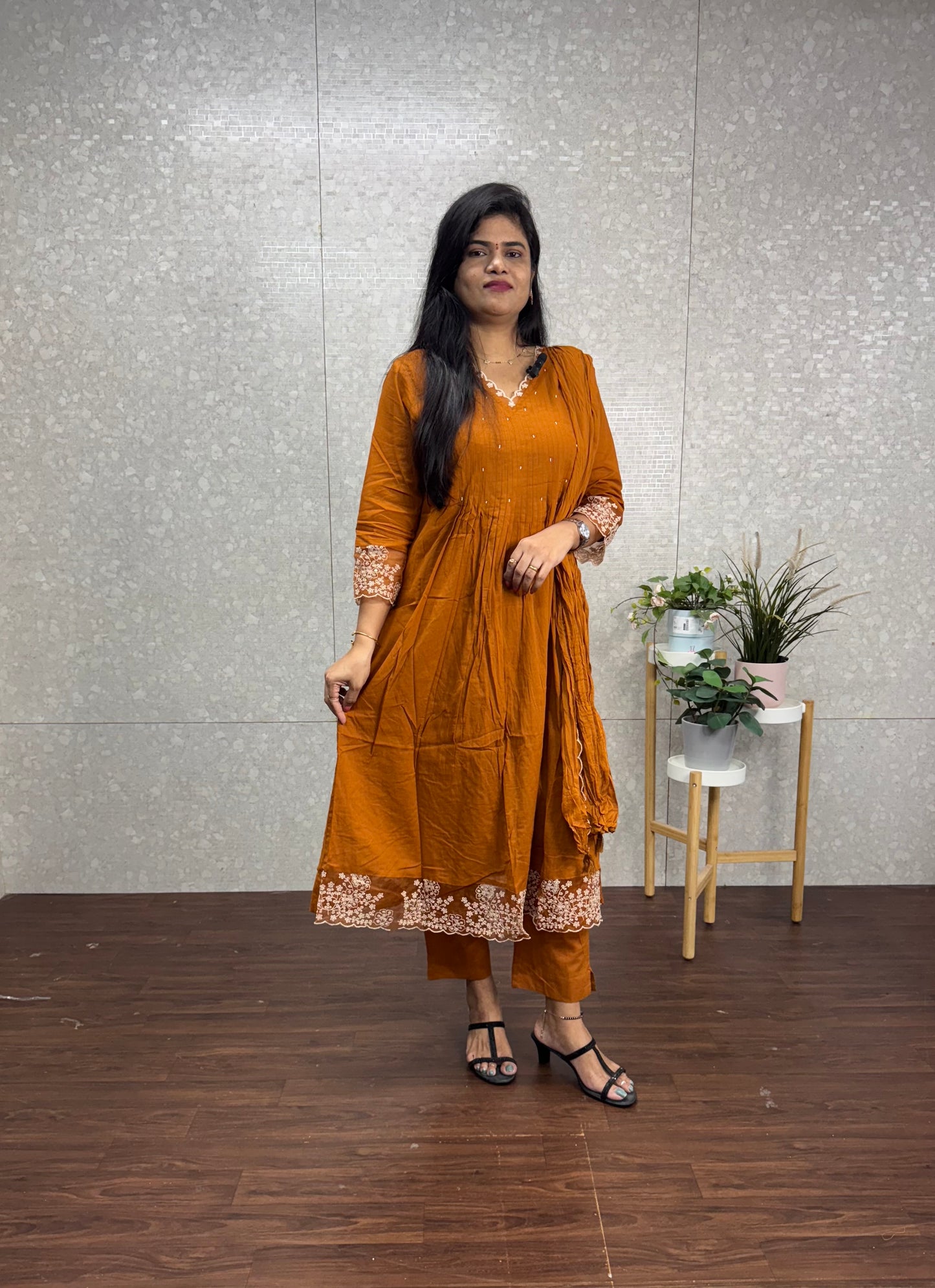 Pure mulcotton suit-SRS008B