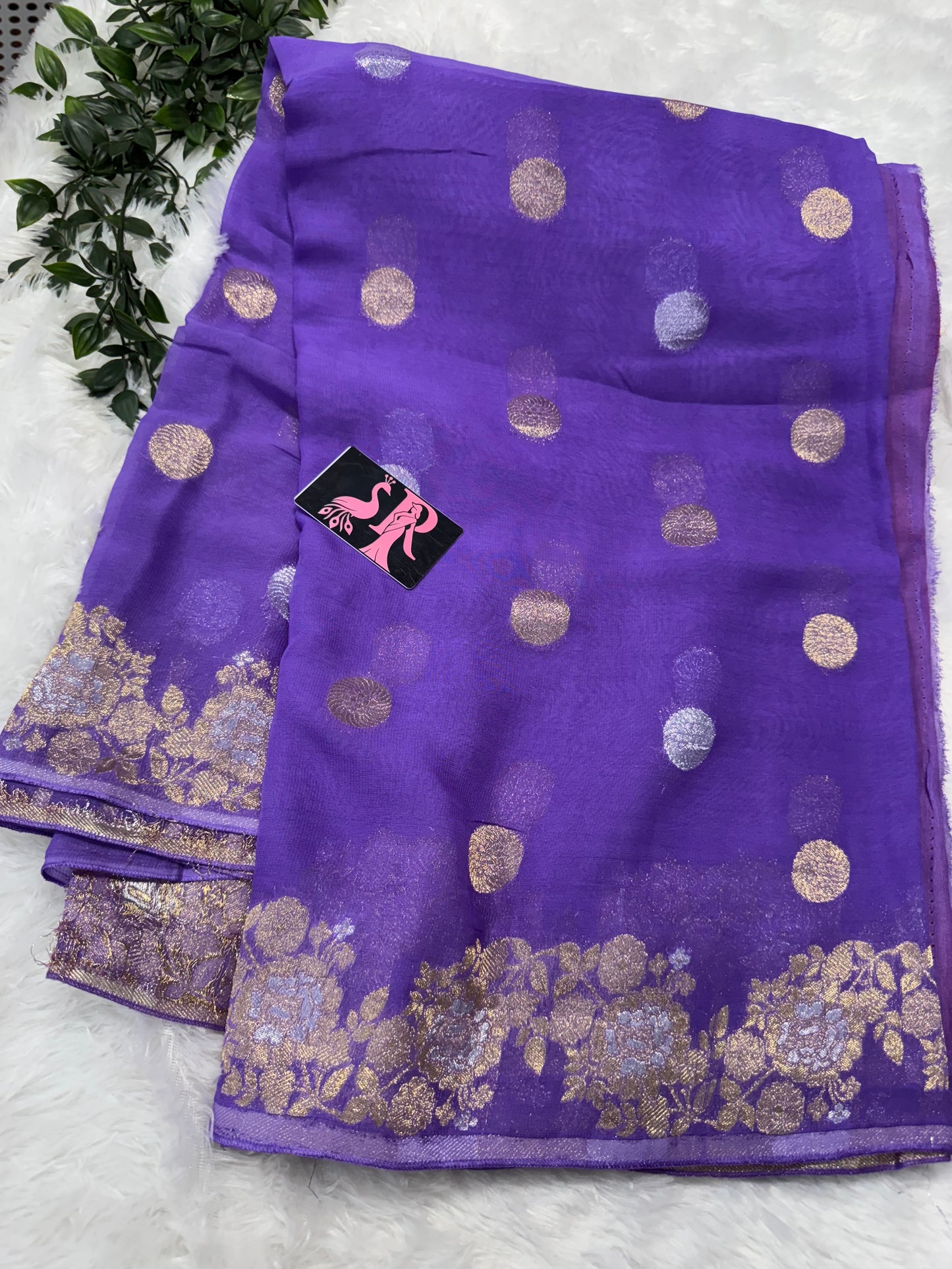 Pure Banarasi Georget-SR1083A