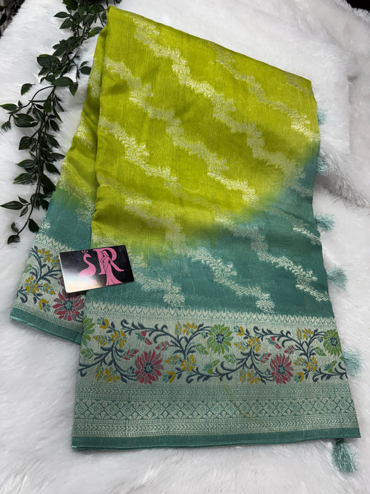 Pure Munga Tassar Paithani-SR1081B