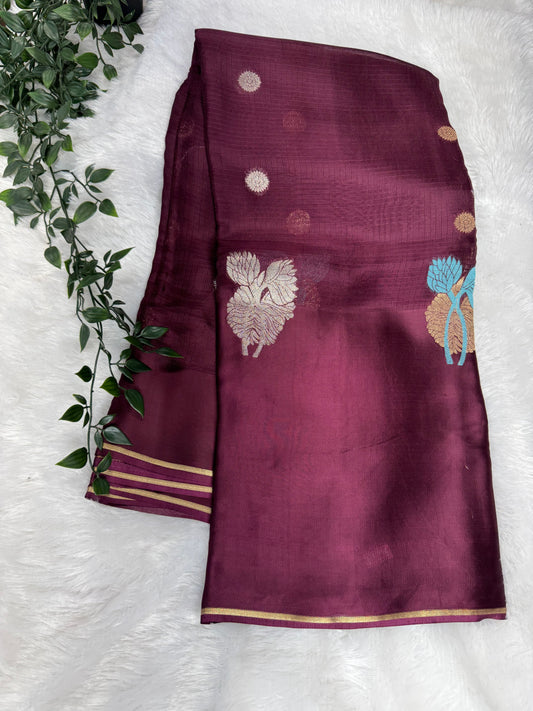 Manipuri silk Kota saree-SR1165H