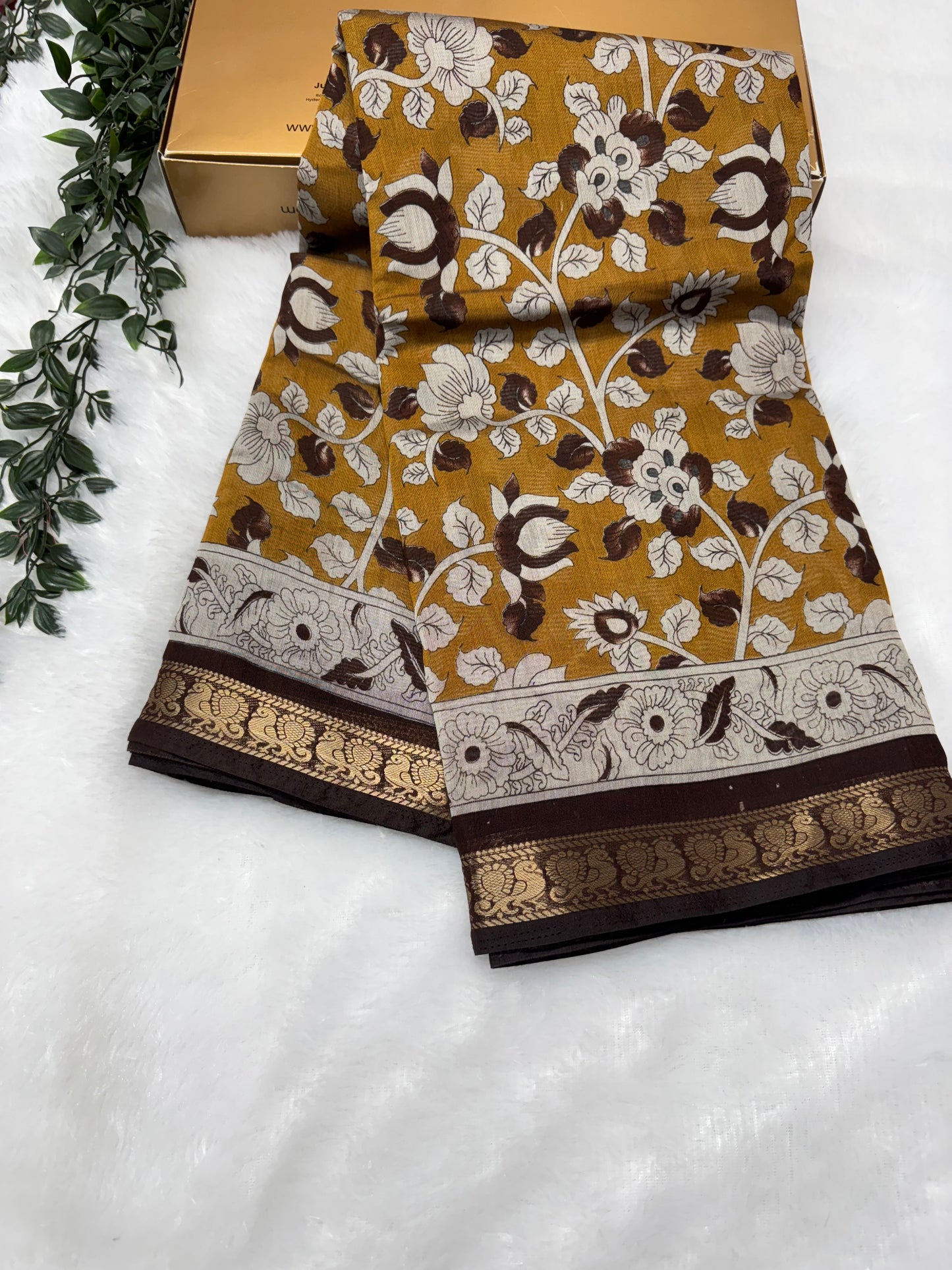 Chanderi Kalamkari-SR1003C