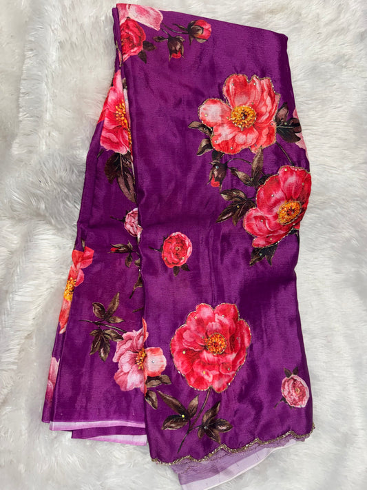 Chinnon digital print highlights -SR1253H