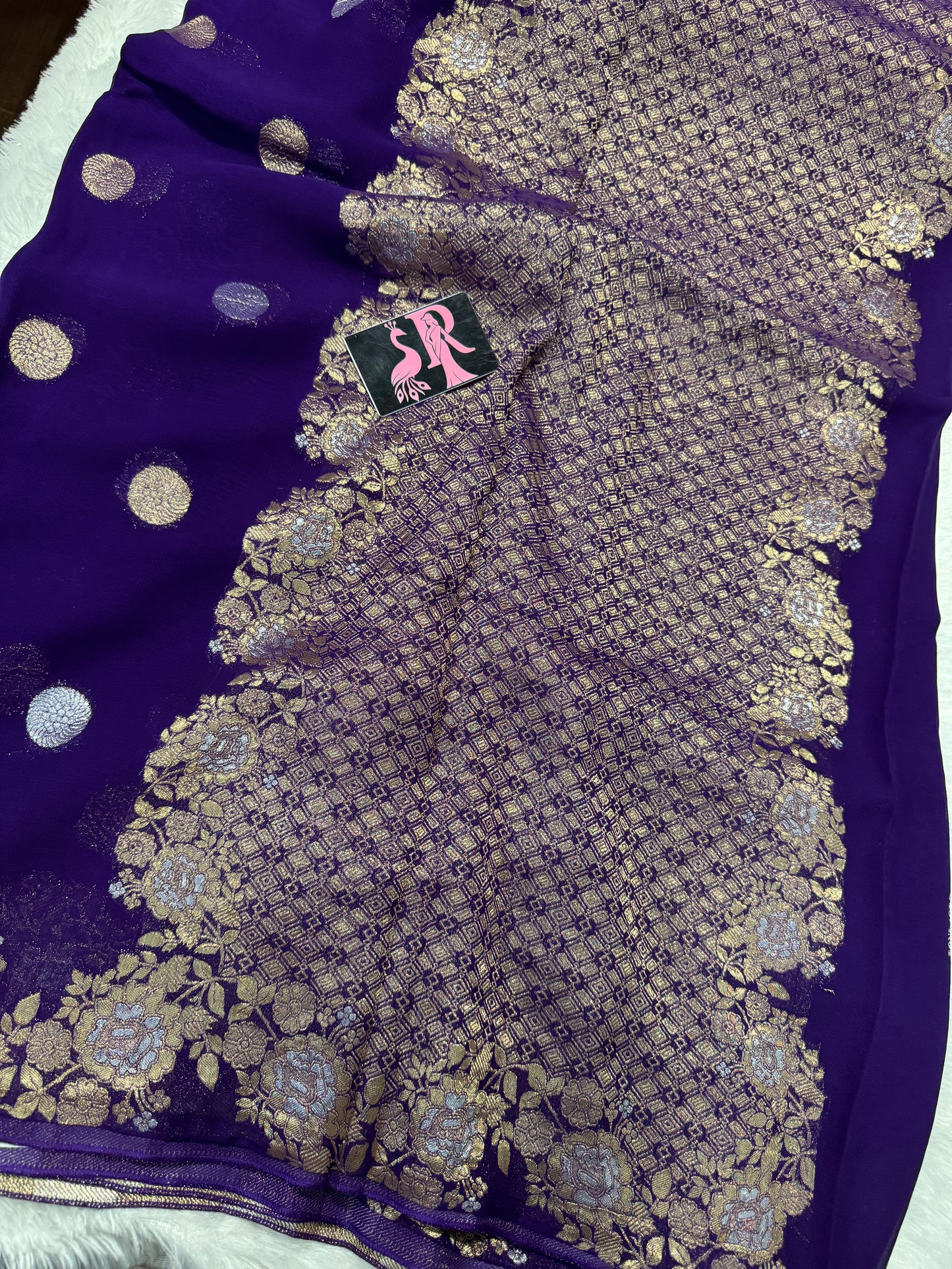 Pure Banarasi Georget-SR1083H