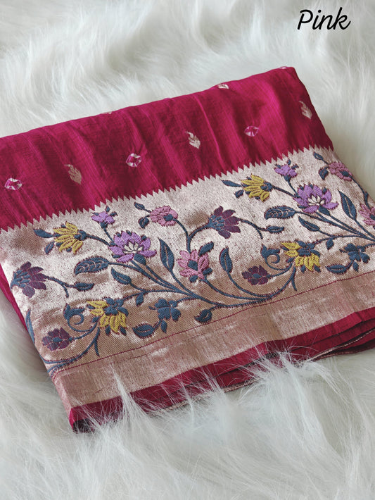 Viscose Rawsilk Bandhej-SR1067E