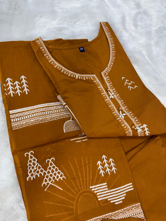 Premium cotton suit-SRSP017B