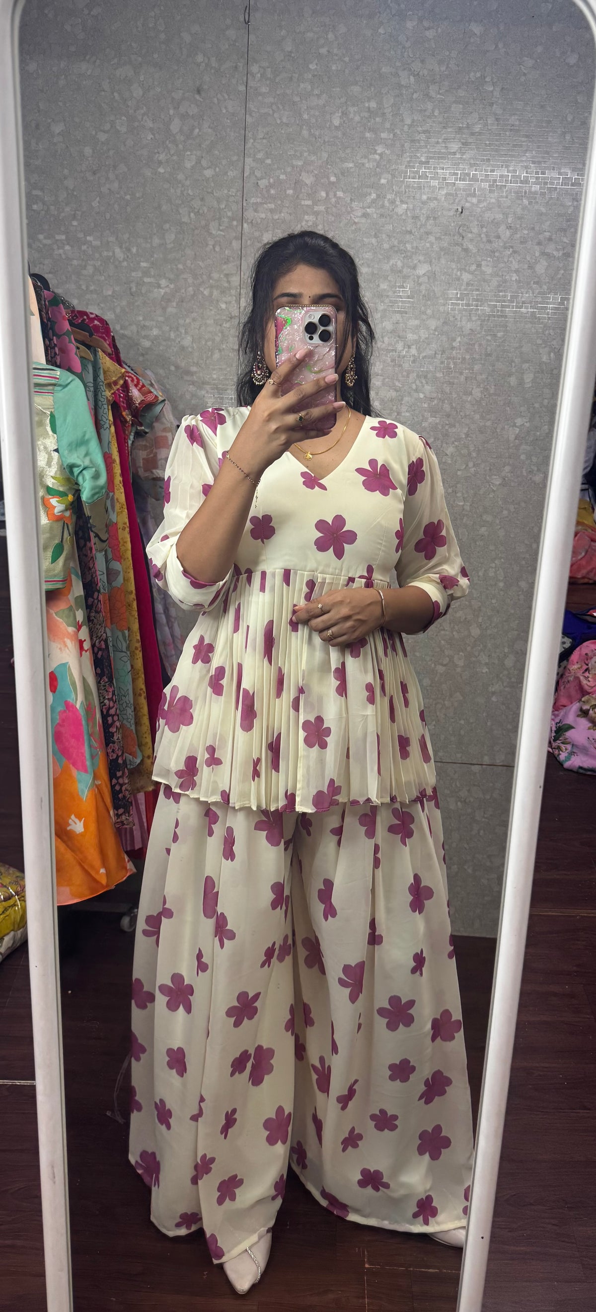 Georget peplum set-SRP002K