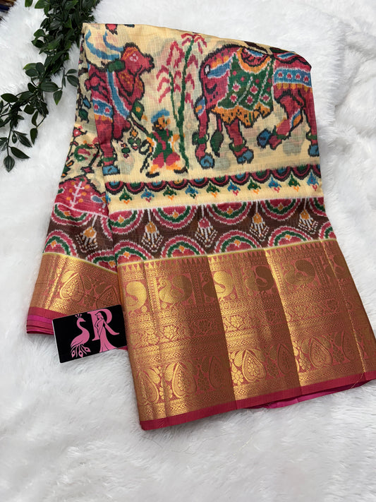 Kanchi Kota Patola saree-SR1113A