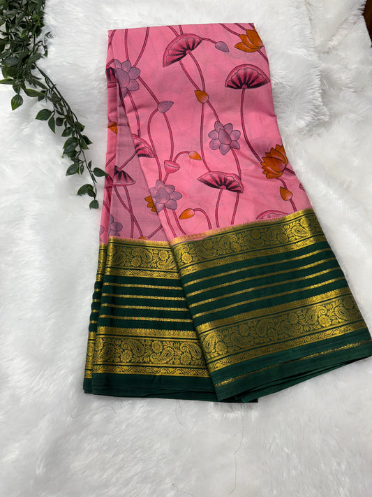 Mysore silk saree-SRS009