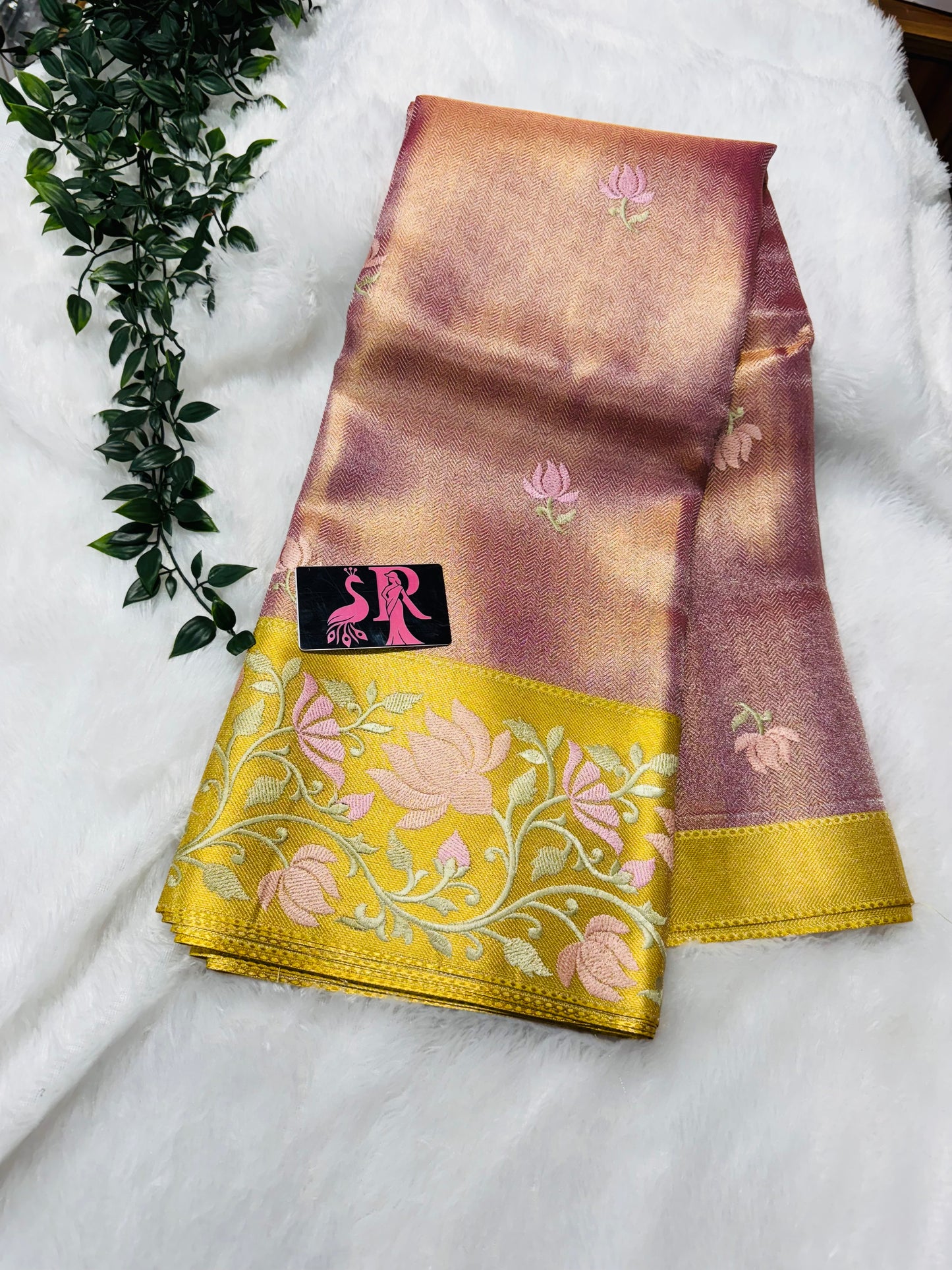 Kanchi tissue embroidery-SR1062D