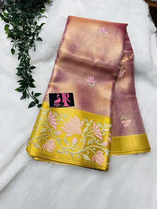 Kanchi tissue embroidery-SR1062D