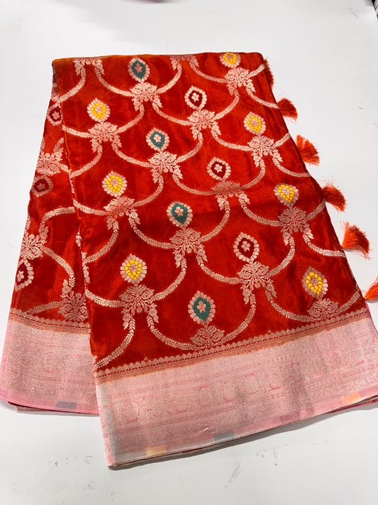 Banarasi weaving saree-SR1286K